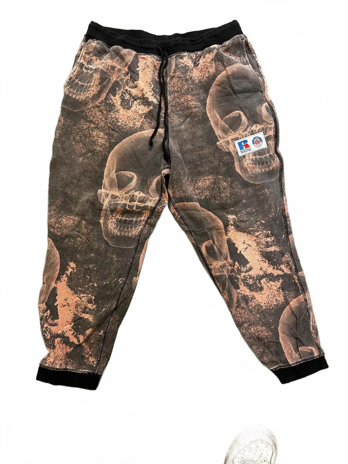 Designer Streetwear Skull Print Joggers Size US 34 / EU 50 - 2 Thumbnail