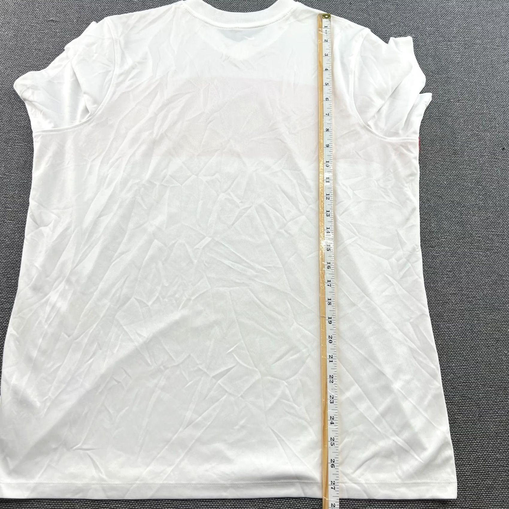 Nike Nike Shirt Turkey 2024 2025 Home Mens Football Jersey XL White Camiseta Soccer Short Sleeve Round Neck Moisture Wicking Quick Dry Athletic Jersey Mens Size US XL / EU 56 / 4 - 7 Thumbnail