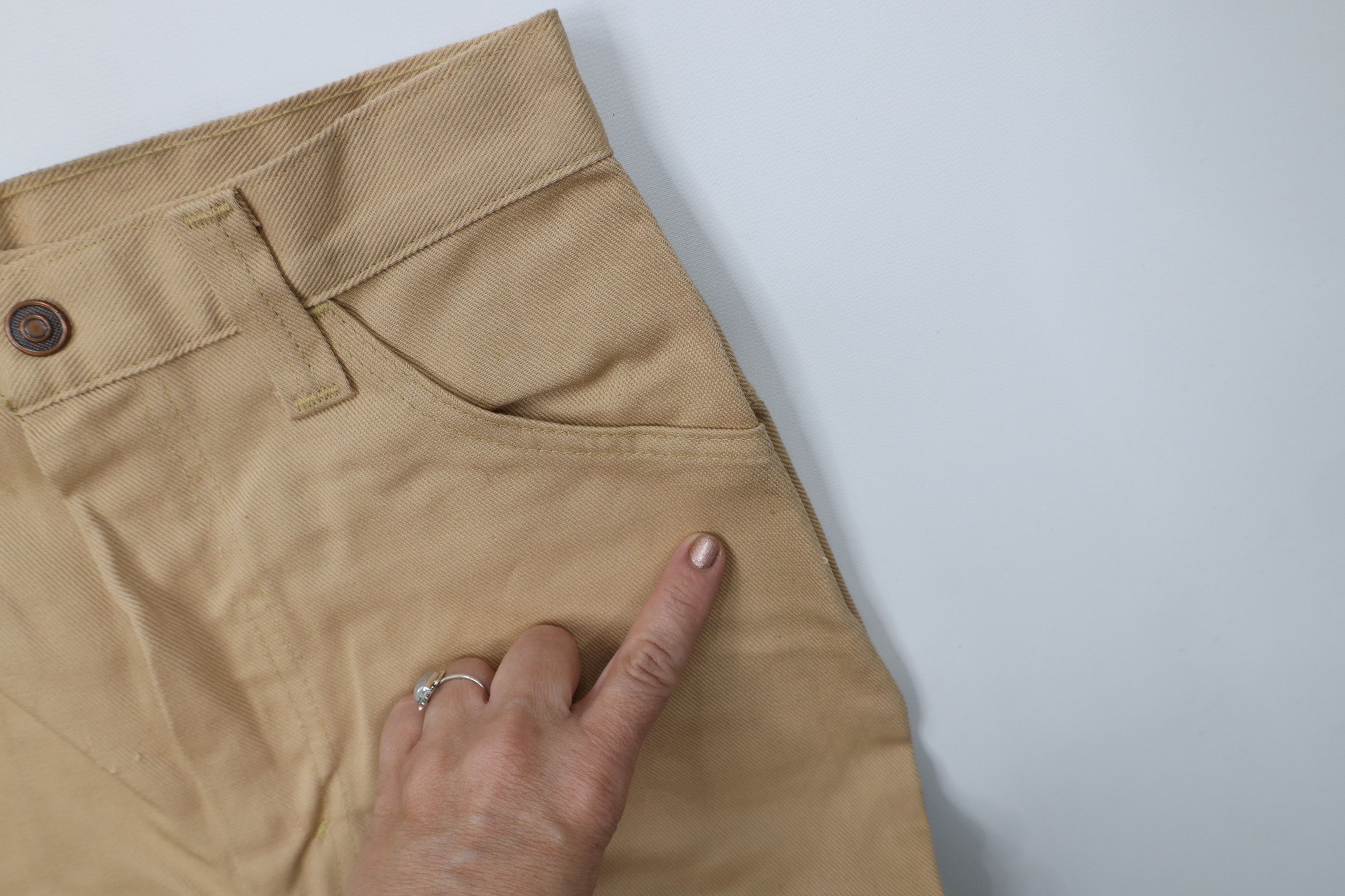 Vintage Deadstock Vintage 70s Streetwear Bell Bottoms Jeans USA Size US 28 / EU 44 - 7 Thumbnail