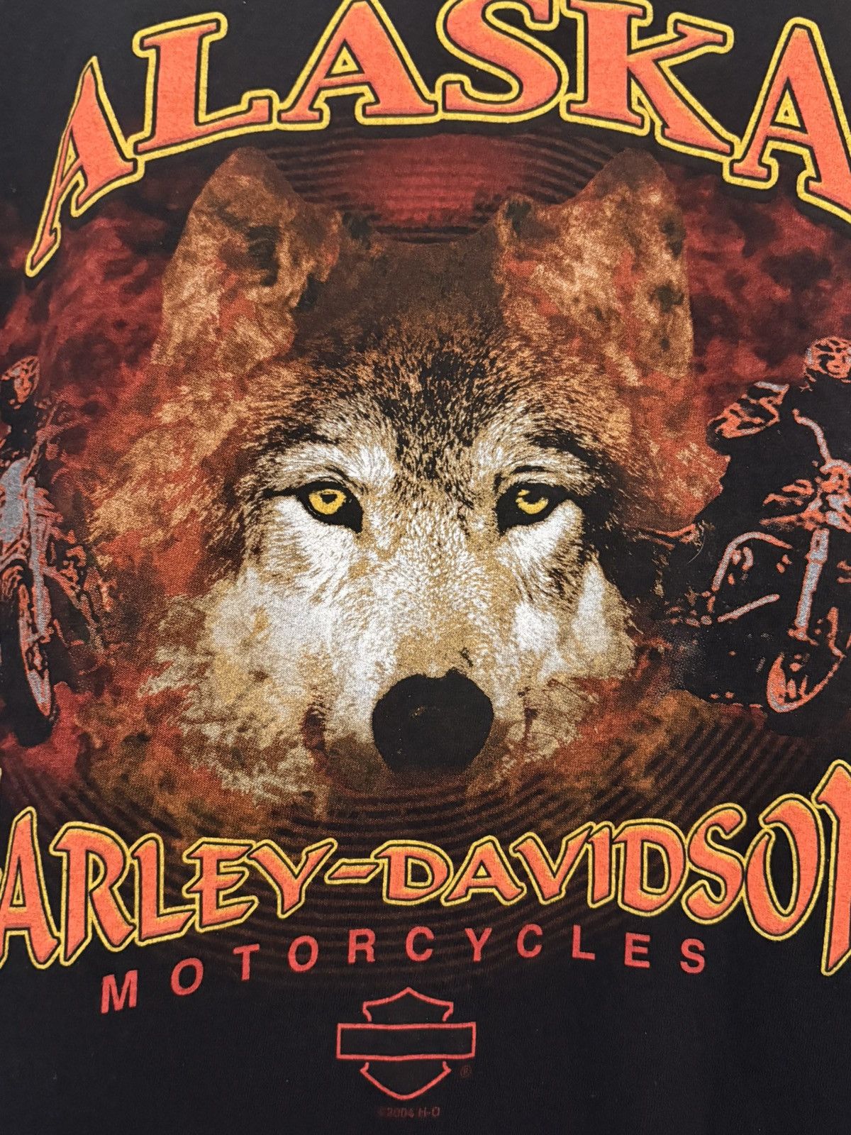 Harley Davidson 00’s Harley Davidson Alaska Bear Tee Shirt Size US XL / EU 56 / 4 - 4 Thumbnail