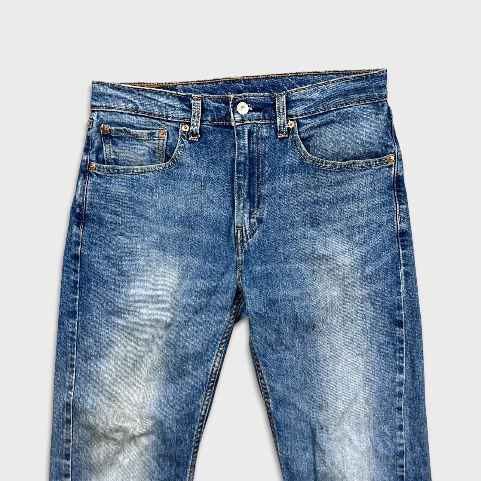 Levi's Levi's 505 Jeans Mens 32x32 Regular Fit Straight Leg Denim Size US 32 / EU 48 - 2 Thumbnail