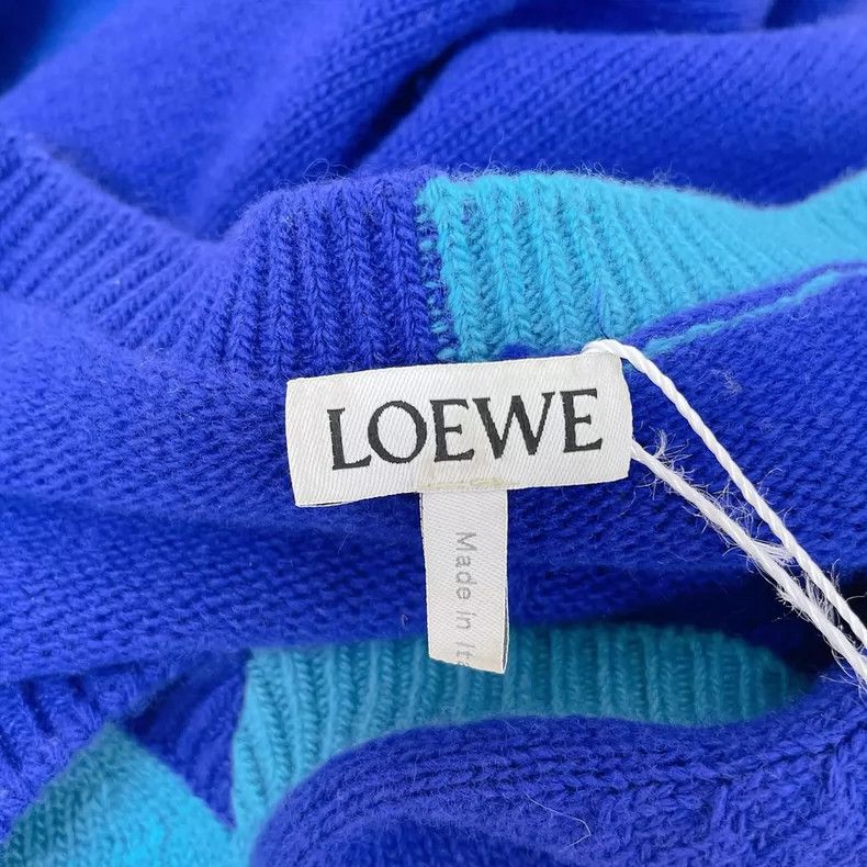 Loewe LOEWE Plaid knit top Size S / US 4 / IT 40 - 6 Thumbnail