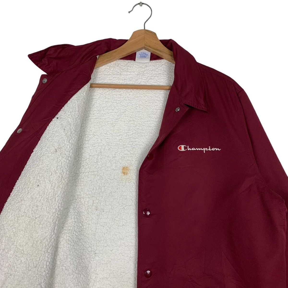 Champion CHAMPION Embroidery Small Logo Coach Jacket #0519-C24 Size US L / EU 52-54 / 3 - 9 Thumbnail