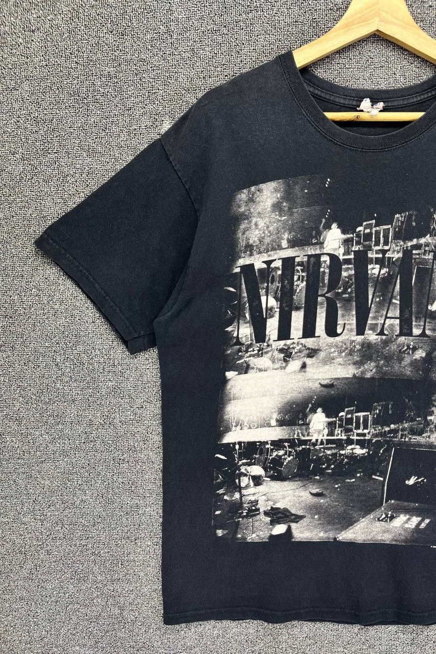 Band Tees × Nirvana Vintage Y2K Nirvana Punk Rock Band Tees T Shirts Size US L / EU 52-54 / 3 - 3 Thumbnail