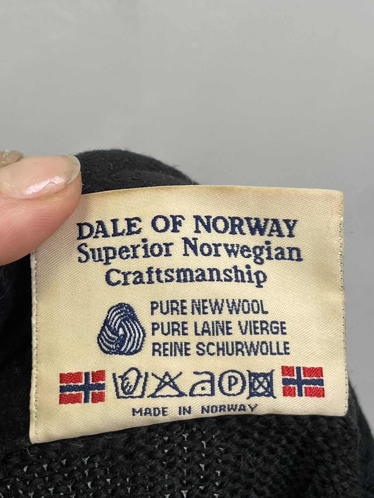 Dale Of Norway Dale of Norway black sweater classic winter style Size US L / EU 52-54 / 3 - 15 Thumbnail