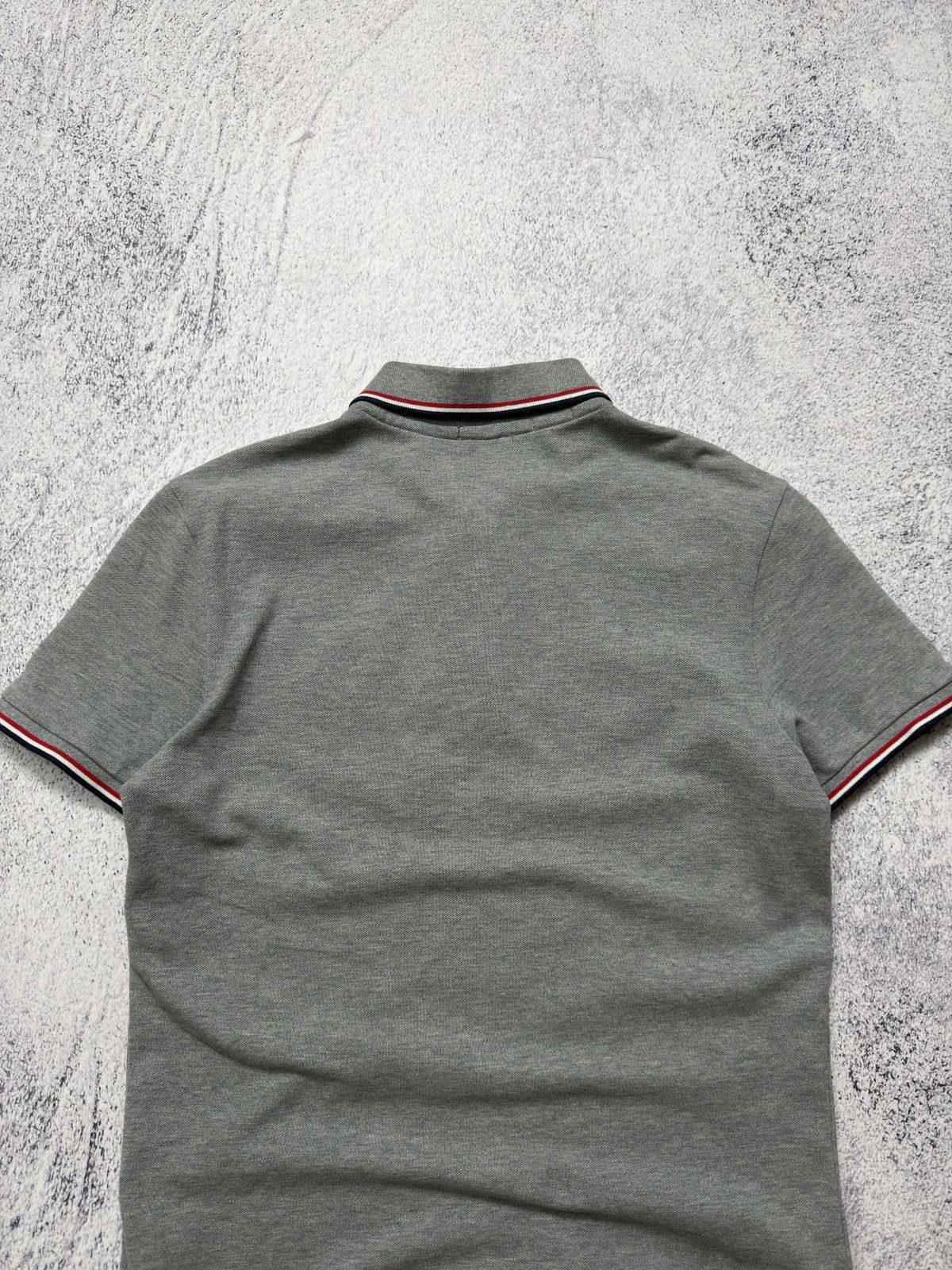 Moncler Moncler Maglia Polo Manica Corta Shirt Old Money Style Sz M Size US M / EU 48-50 / 2 - 12 Thumbnail
