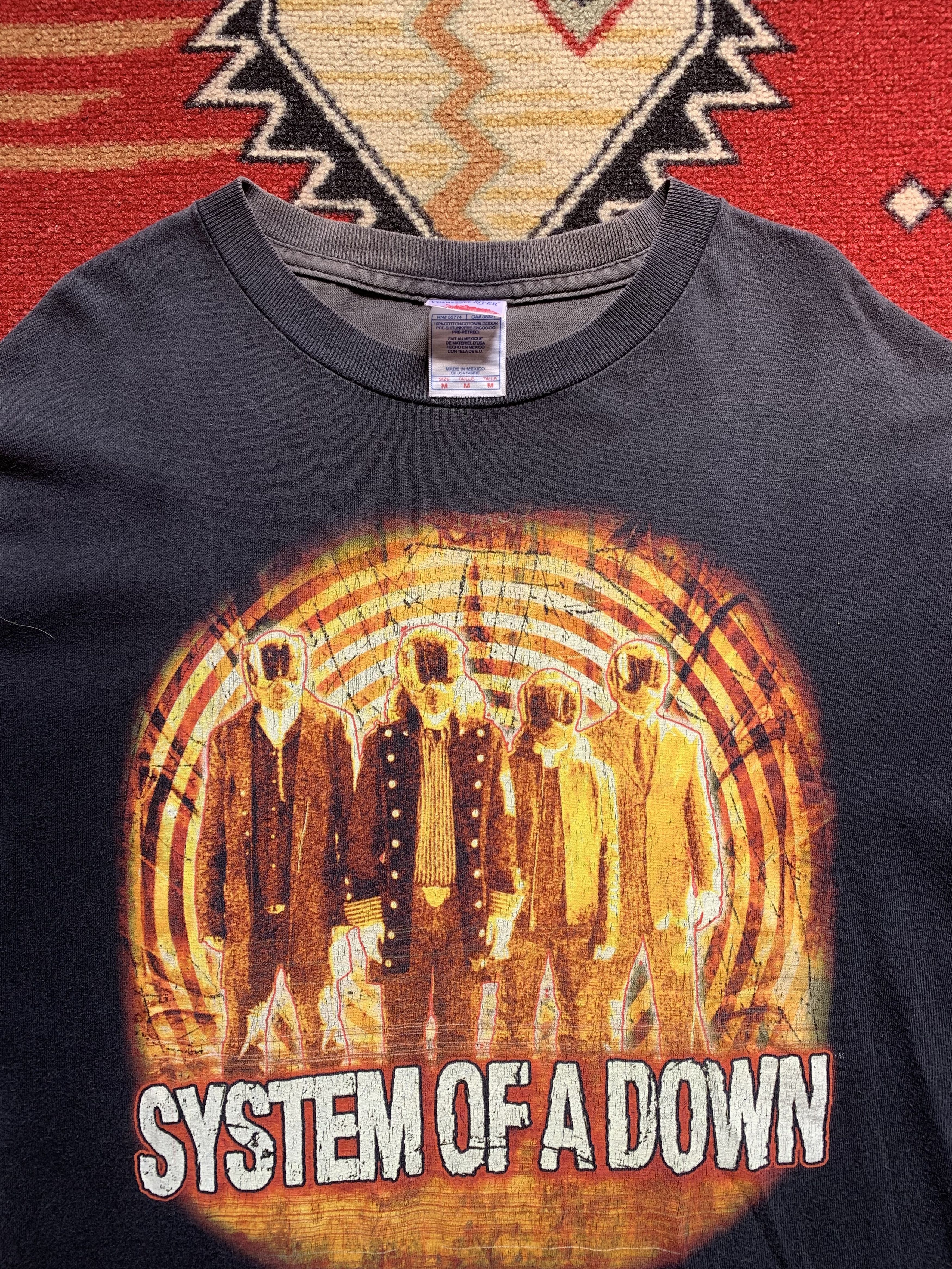 Band Tees System Of A Down BullsEye Size US M / EU 48-50 / 2 - 4 Thumbnail