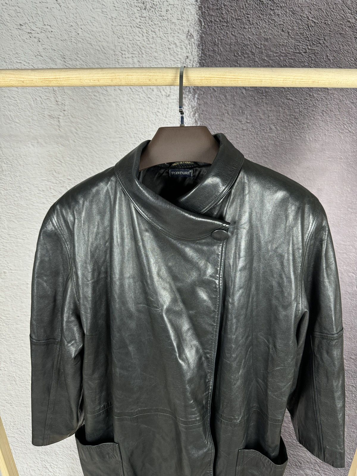 Other Zilli Made in France vintage pointaire creation leather coat Size ONE SIZE - 4 Thumbnail