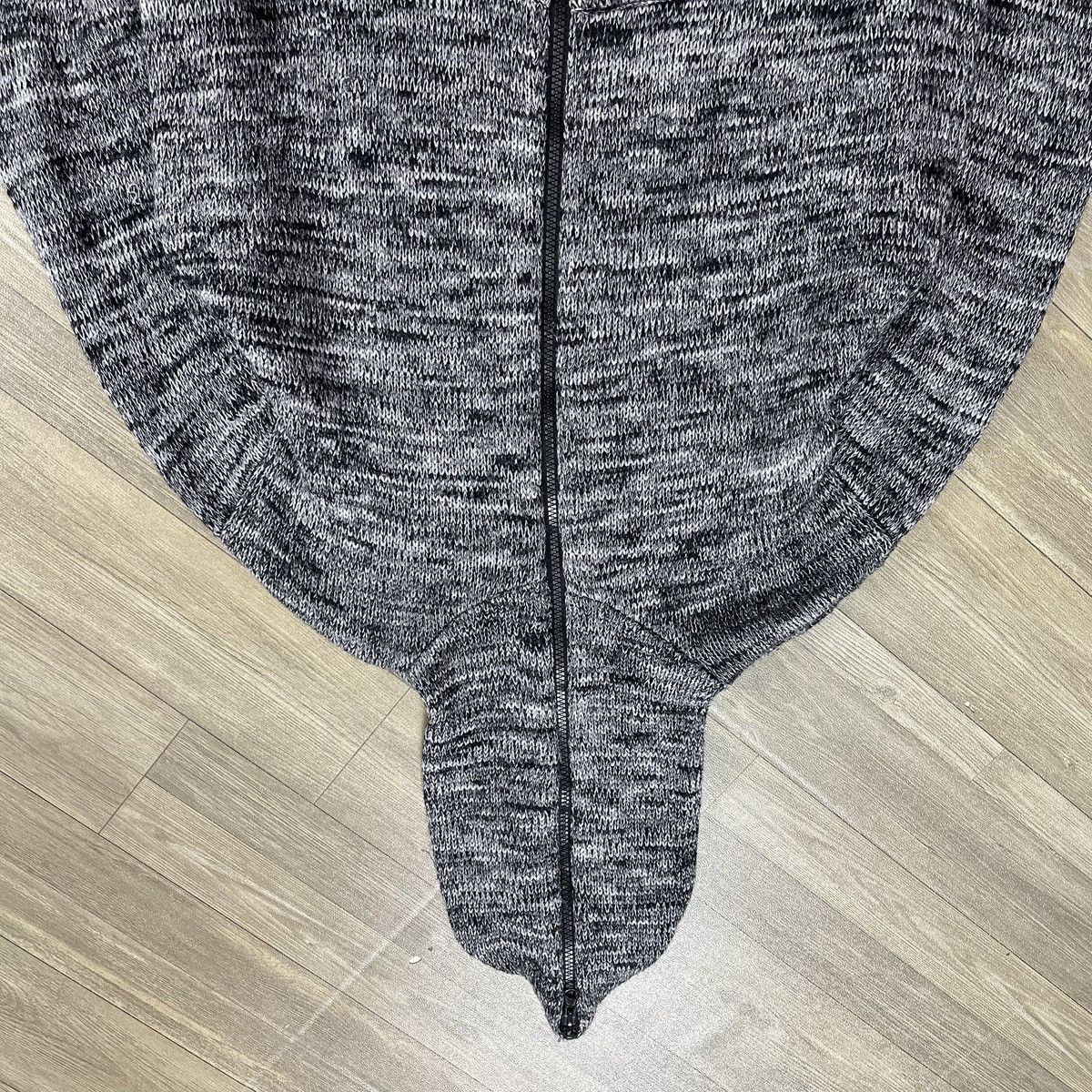 PPFM 2000s PPFM Knitted Full Zip Fur Hoodie Winter Lgb Style Size US L / EU 52-54 / 3 - 13 Thumbnail