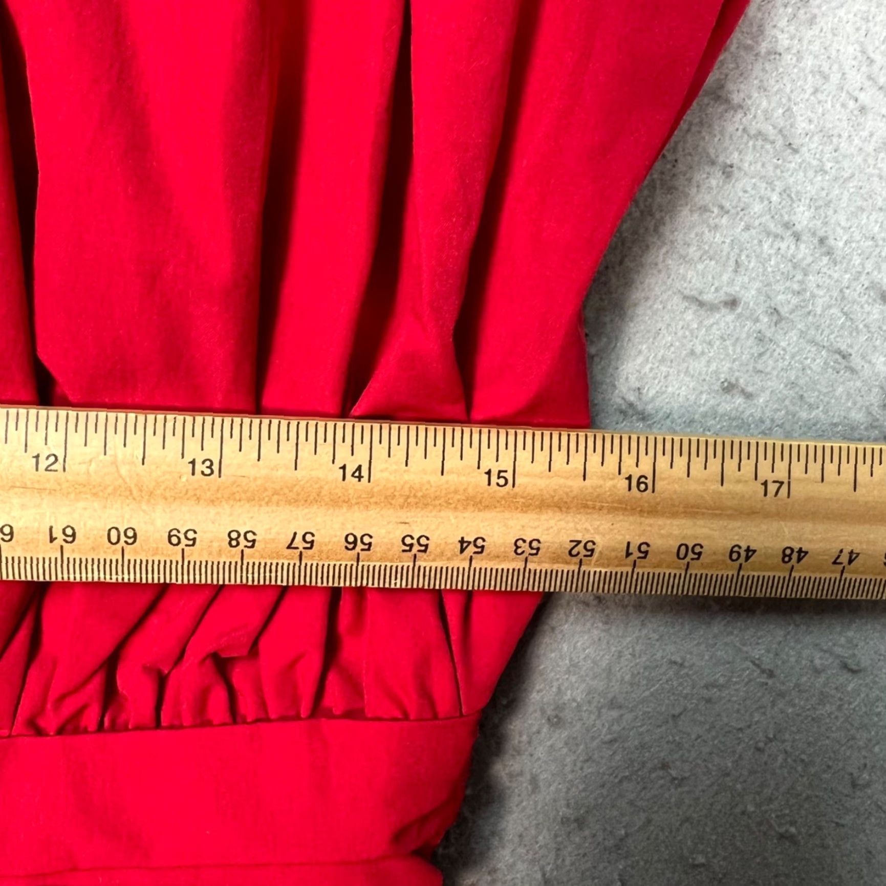 Vintage Micas Womens Dress Midi Red A-Line Sleeveless Party/Cocktail Size S Size S / US 4 / IT 40 - 6 Thumbnail