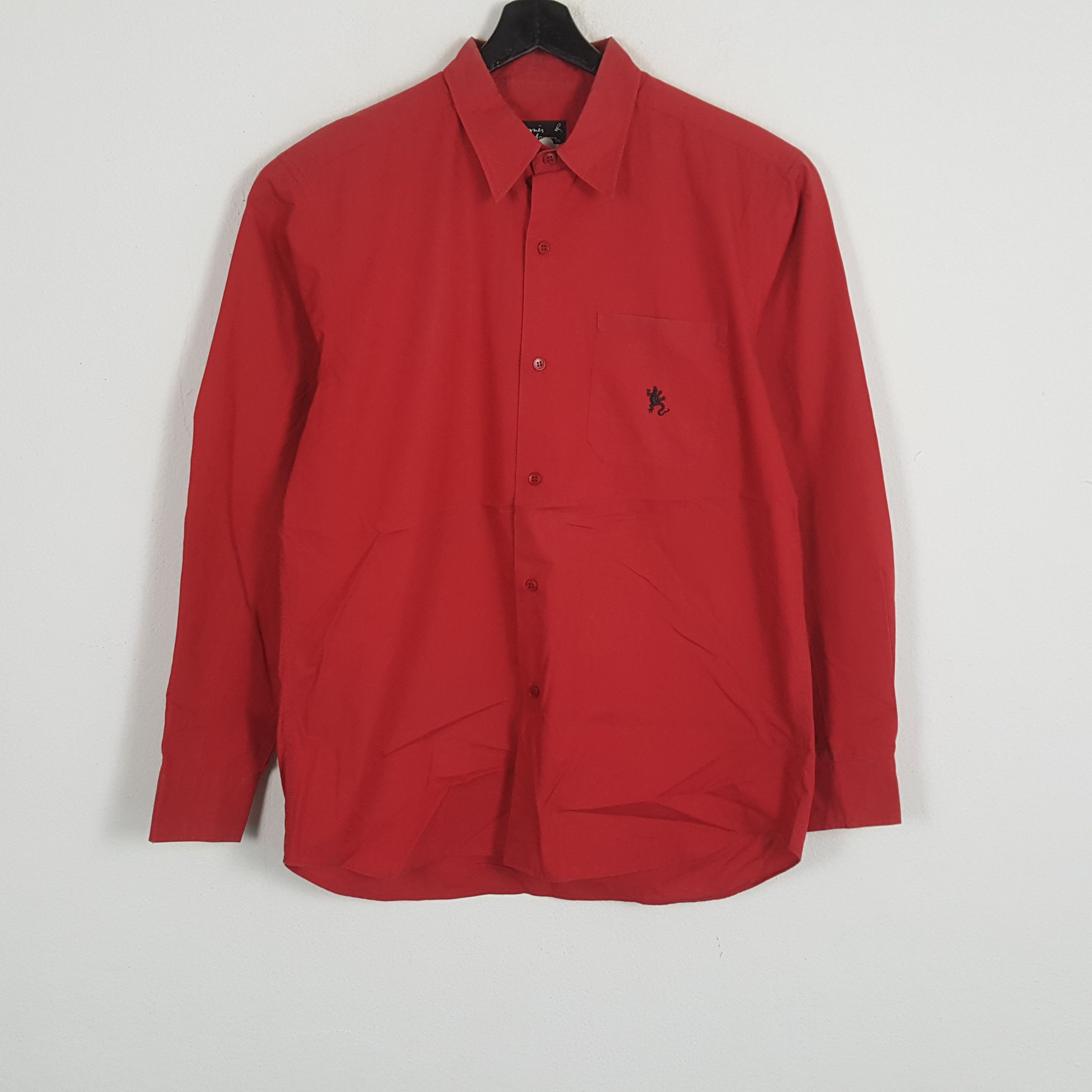 Designer × Vintage × agnes b. AGNES B Designer Brand Casual Formal Style Shirt Size US M / EU 48-50 / 2 - 1 Thumbnail