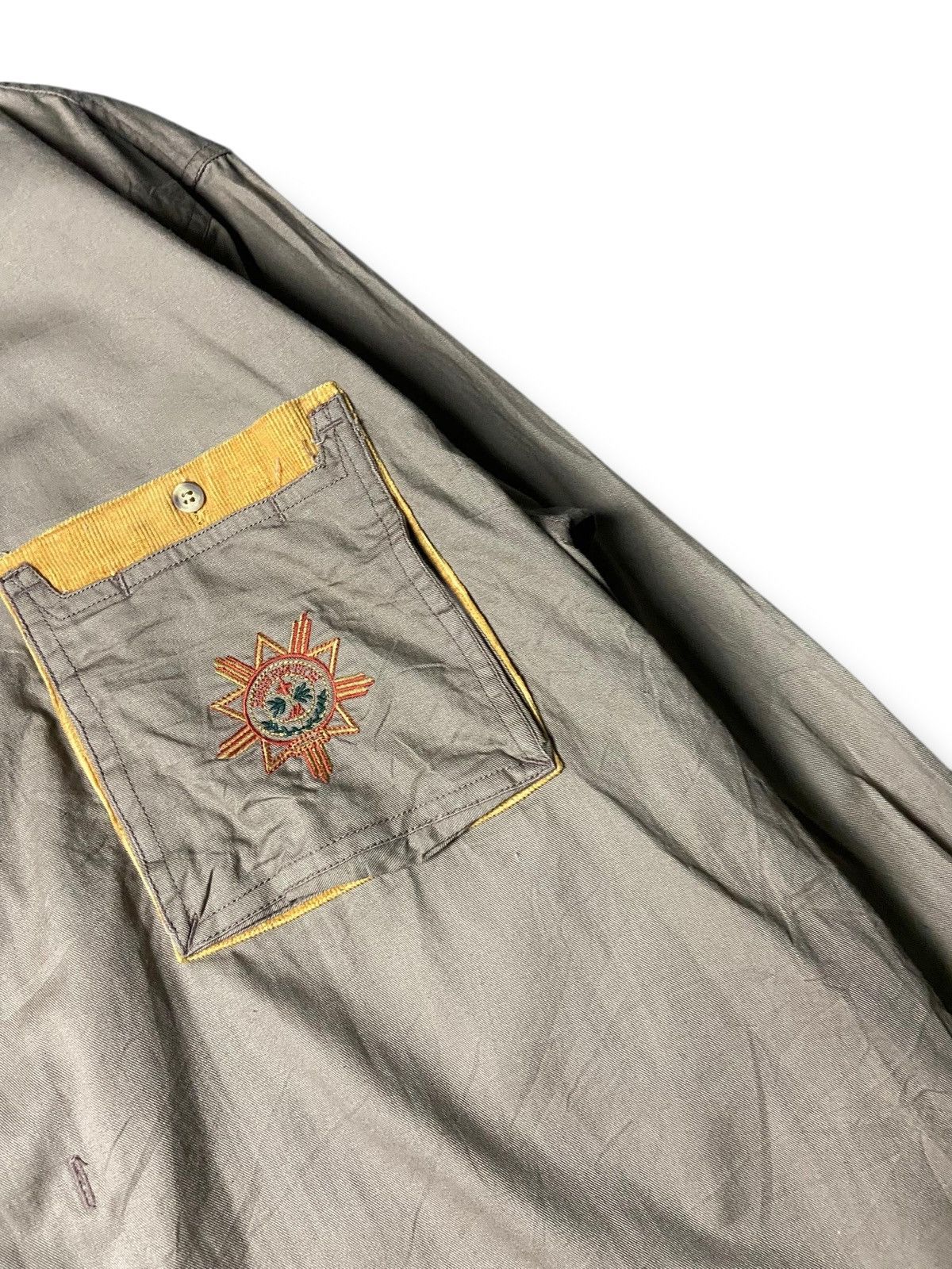 Japanese Brand The Authentic Trying Men Workwear Shirt (171) Size US S / EU 44-46 / 1 - 3 Thumbnail