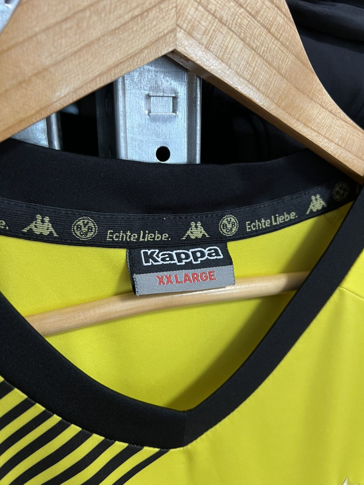 Kappa × Vintage Borussia Dortmund 2011 Football Shirt Soccer Jersey Kappa Size US XXL / EU 58 / 5 - 6 Thumbnail