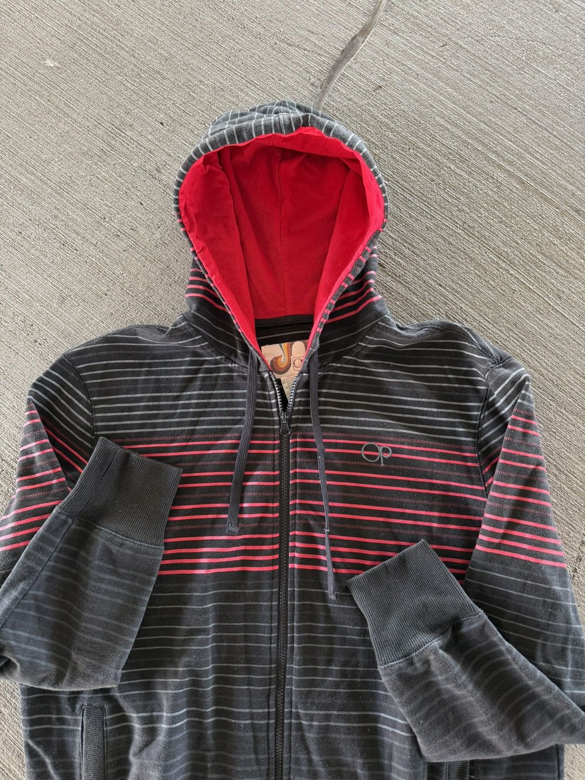 Crazy Vintage Ocean Pacific Surf California Hoodie Y2K USA