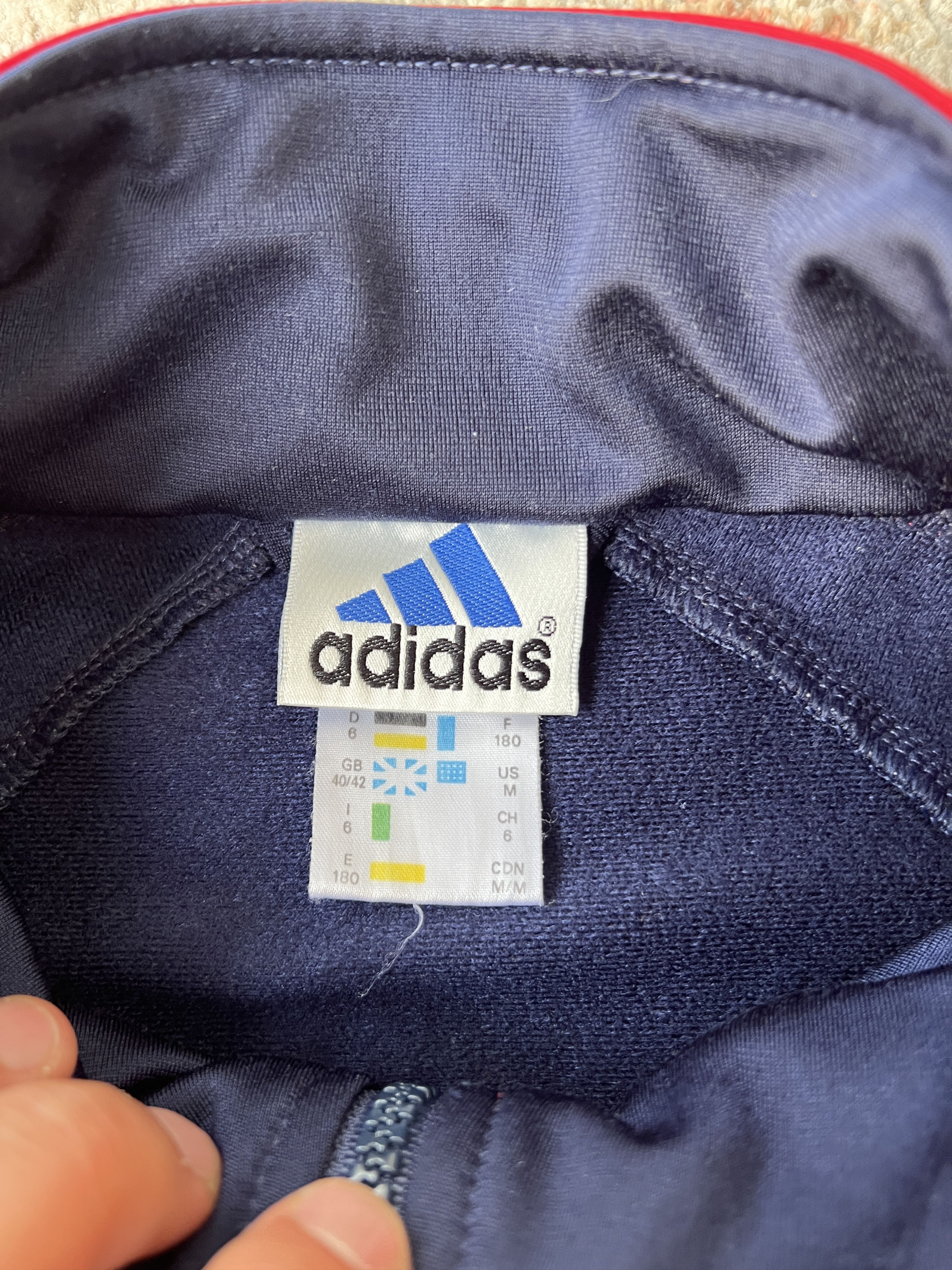 Adidas Adidas Vintage Tack Jacket Size US M / EU 48-50 / 2 - 3 Thumbnail