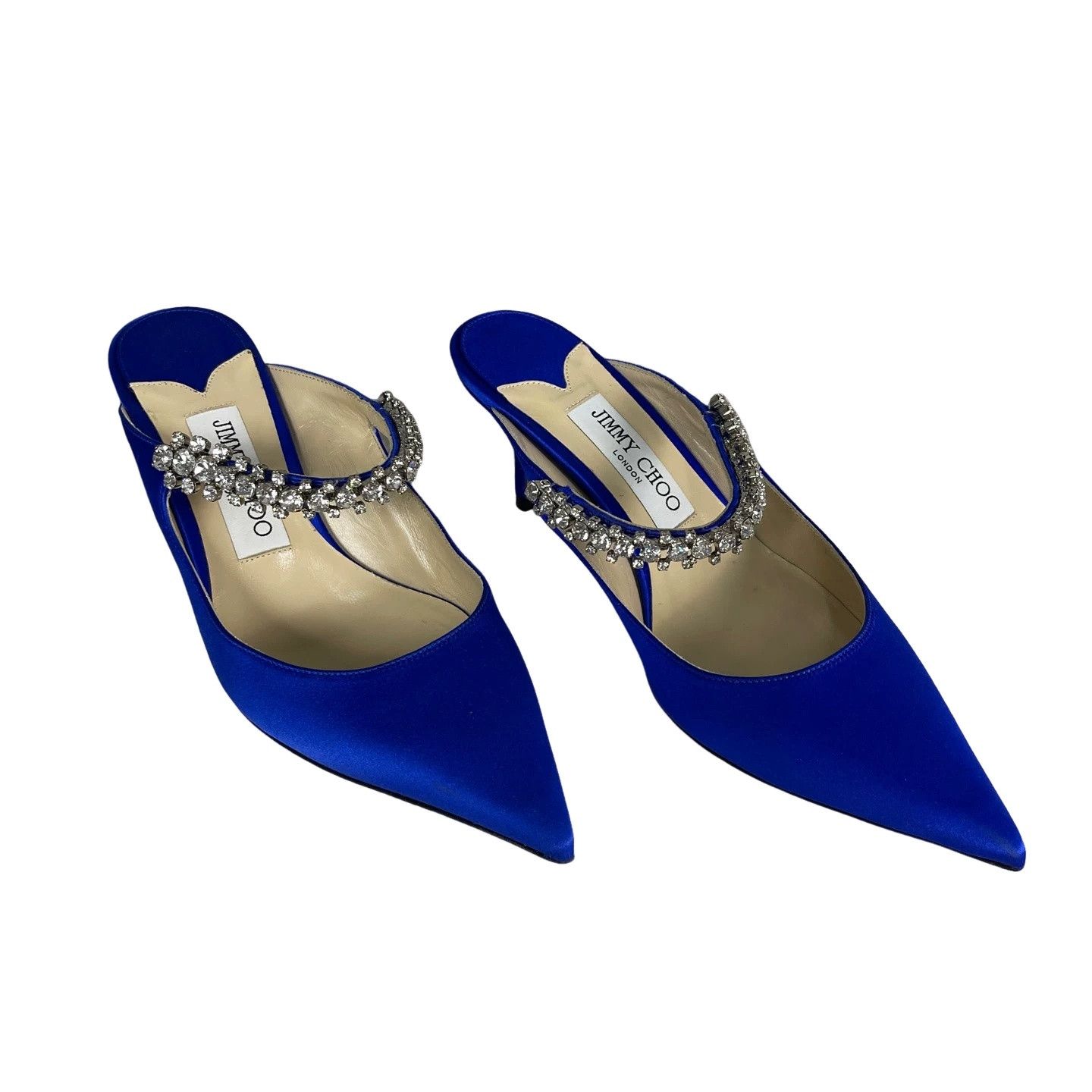 Jimmy Choo Jimmy Choo Bing Crystal Mules Size 37 Size US 7 / IT 37 - 1 Thumbnail