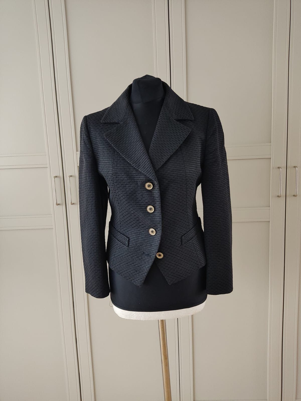 Image of Blazer Max Mara in Navy, Women's (Size Small)