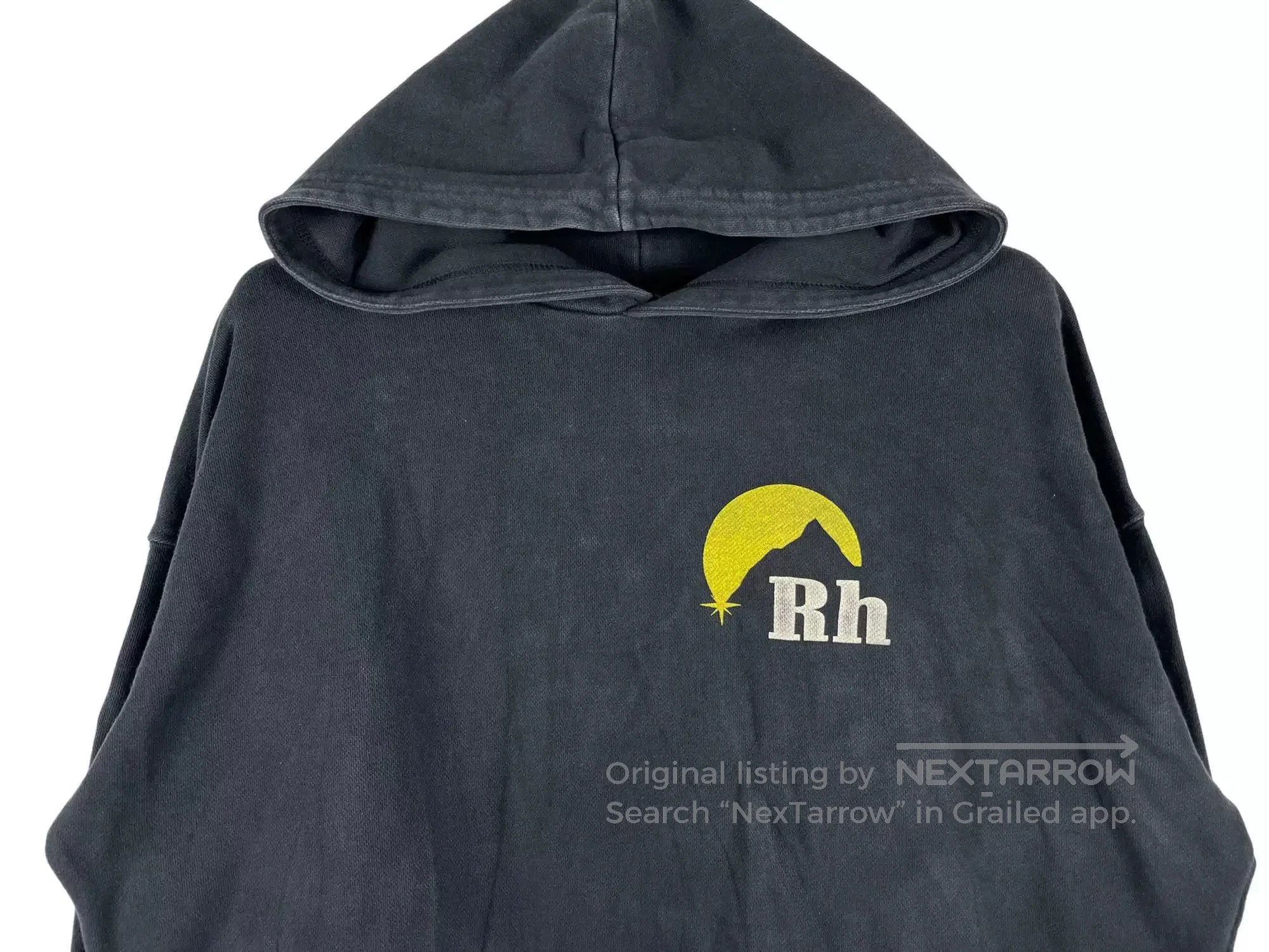 Rhude Rhude Washed Distressed Hoodie. Size US S / EU 44-46 / 1 - 3 Thumbnail