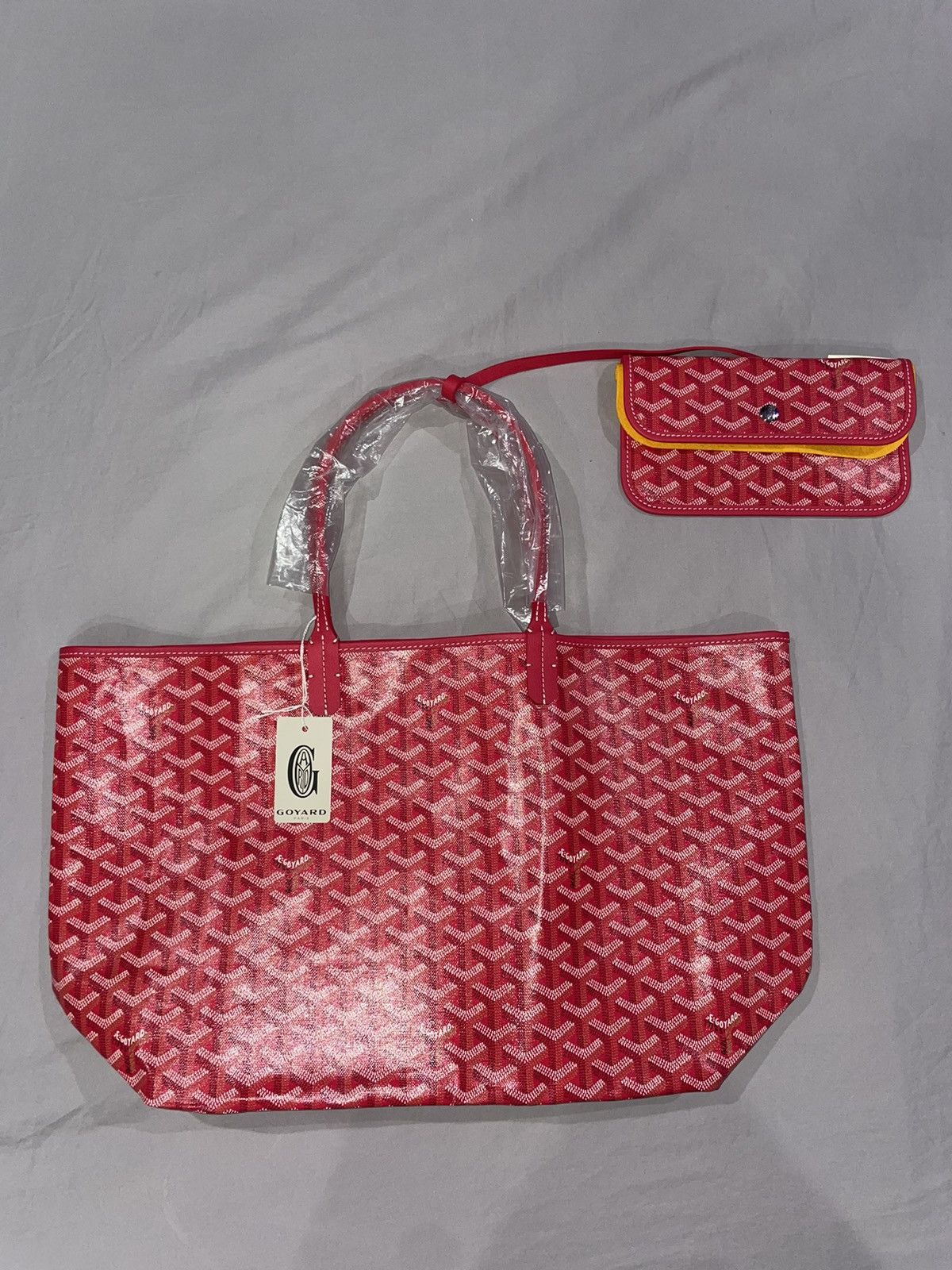 Goyard GOYARD Limited 2025 Saint Louis PM Bag Tote PINK FUCHSIA Size ONE SIZE - 4 Thumbnail