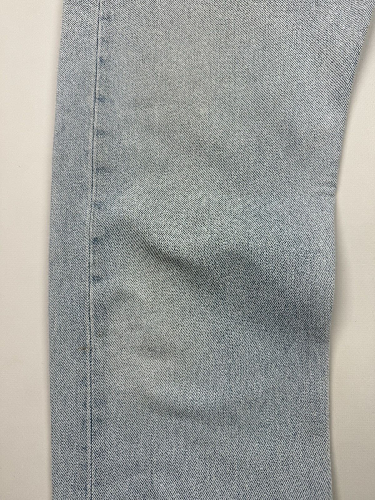 Levi's 1990's Vintage Levi's 501 USA Washed Distressed Blue Button Size US 32 / EU 48 - 11 Thumbnail