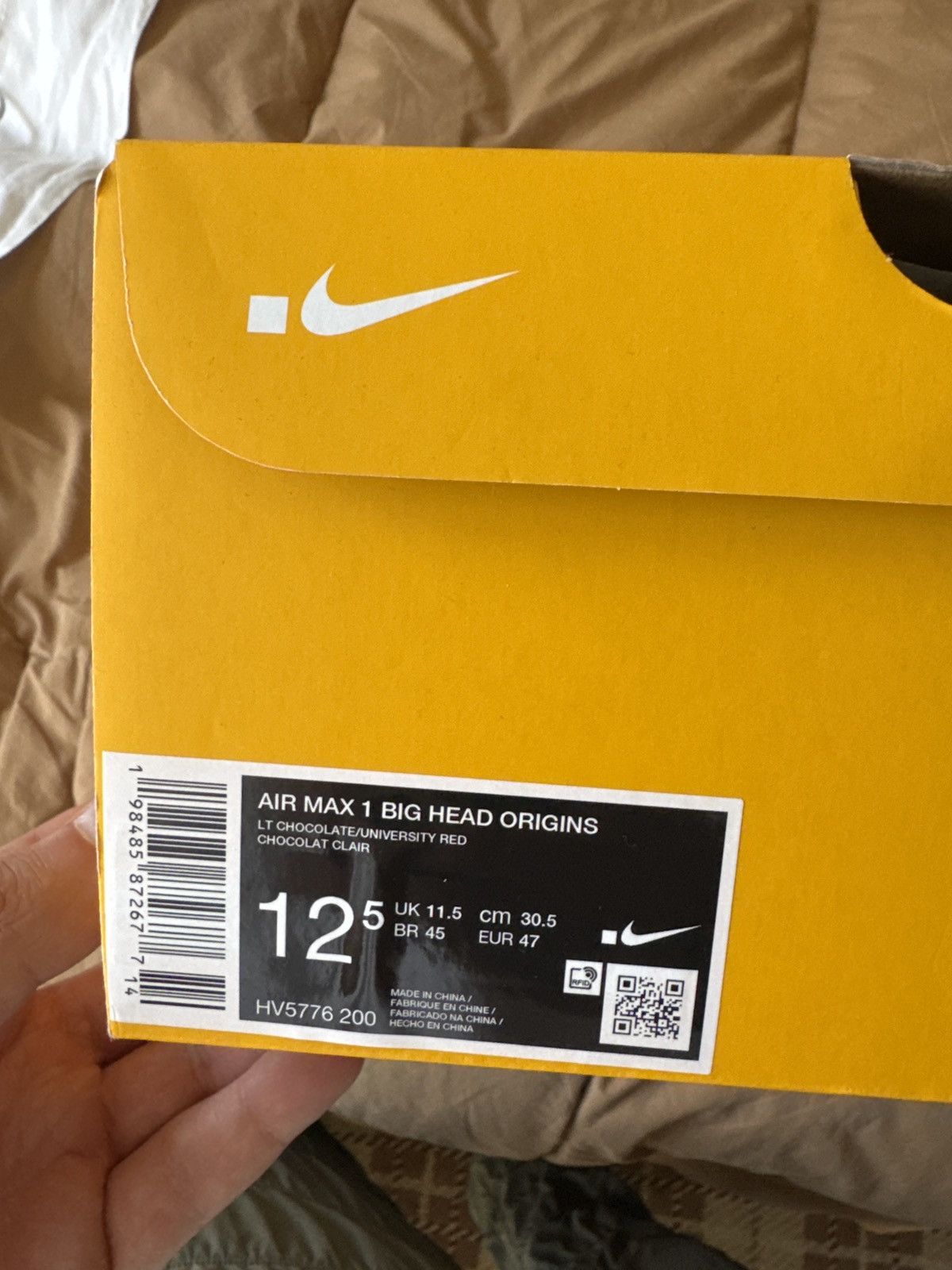 Nike Nike Air Max 1 Big Head Origins Size 12.5 Size US 12 / EU 45 - 10 Thumbnail