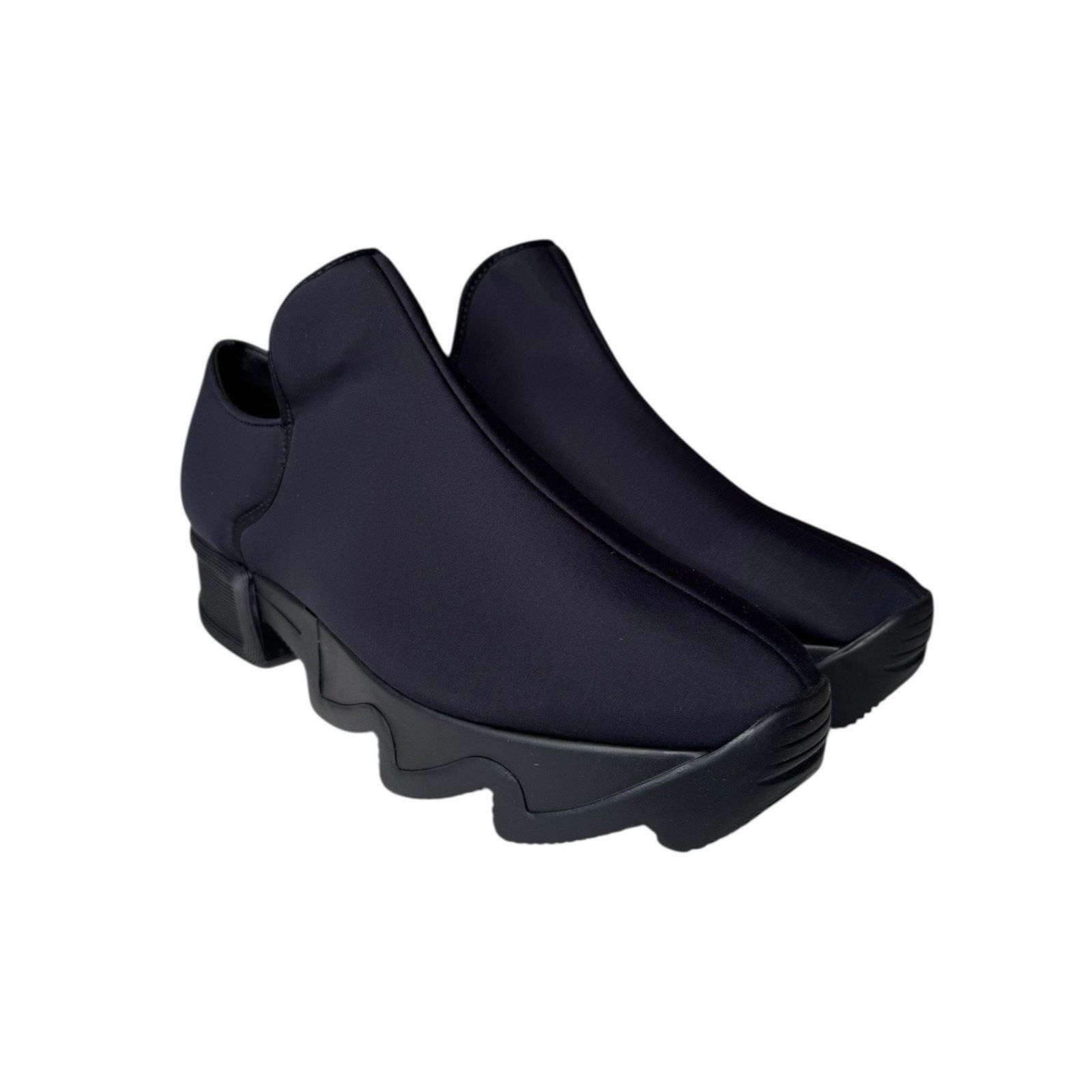 Other iRi NYC WES Black Neoprene Streetwear Sneakers Unisex Size US 11 / IT 41 - 2 Thumbnail
