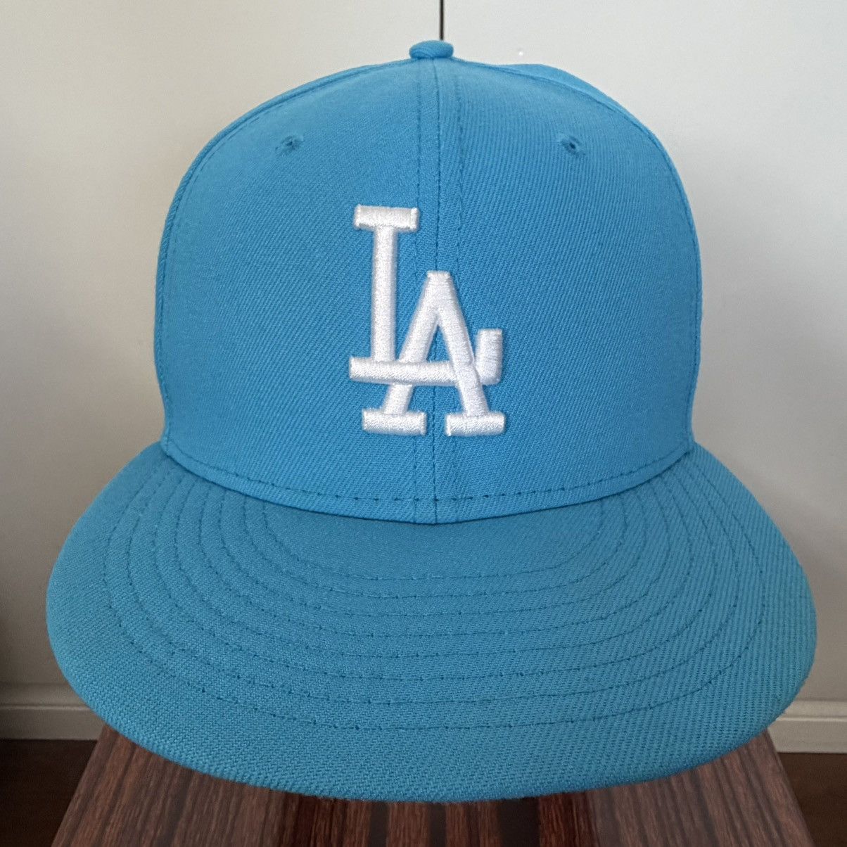 New Era NEW ERA 59FIFTY LOS ANGELES LA DODGERS CAP HAT MLB SKY BLUE Size ONE SIZE - 2 Thumbnail