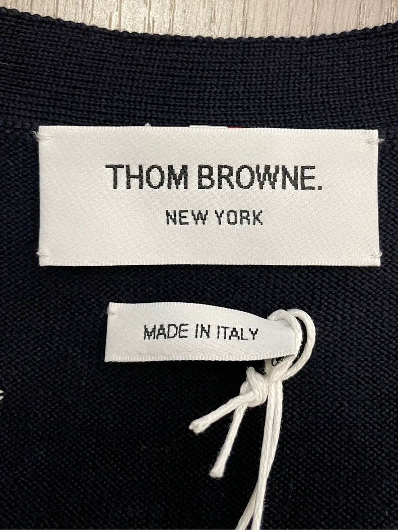 Thom Browne Thom Browne size1 A wool knit cardigan Size US S / EU 44-46 / 1 - 6 Thumbnail