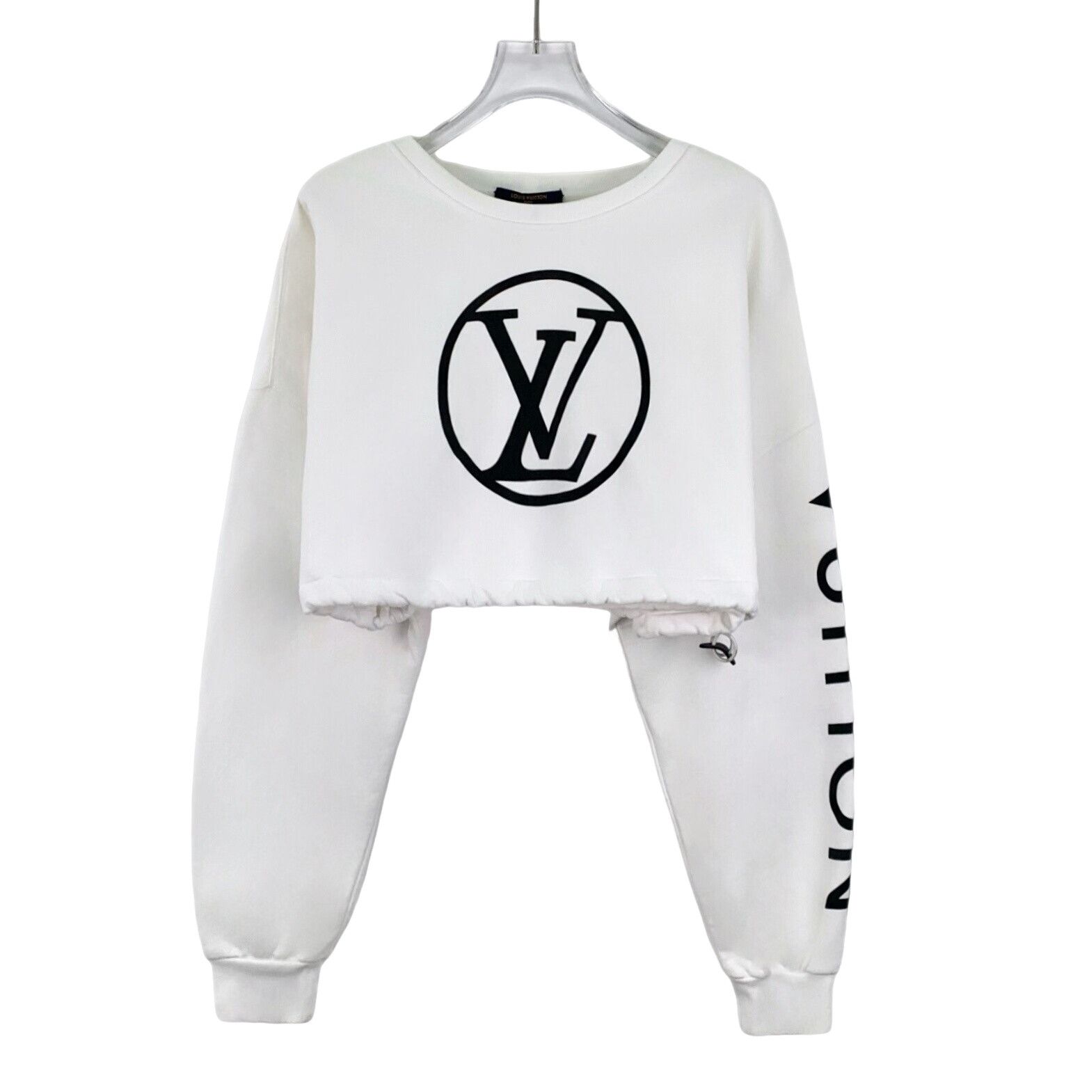 Louis Vuitton Louis Vuitton Logo Cropped Sweatshirt Size 34 Size XS / US 0-2 / IT 36-38 - 1 Thumbnail