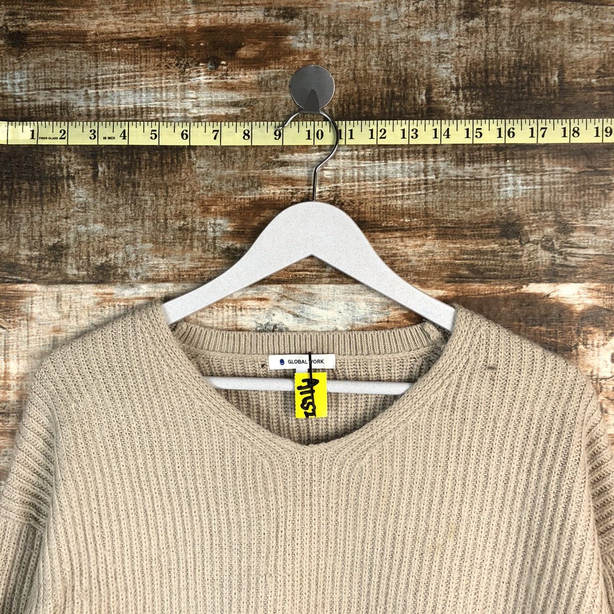 Global Work × Homespun Knitwear Global Work japan vintage Brown Knitwear #A1652 Size M / US 6-8 / IT 42-44 - 4 Thumbnail
