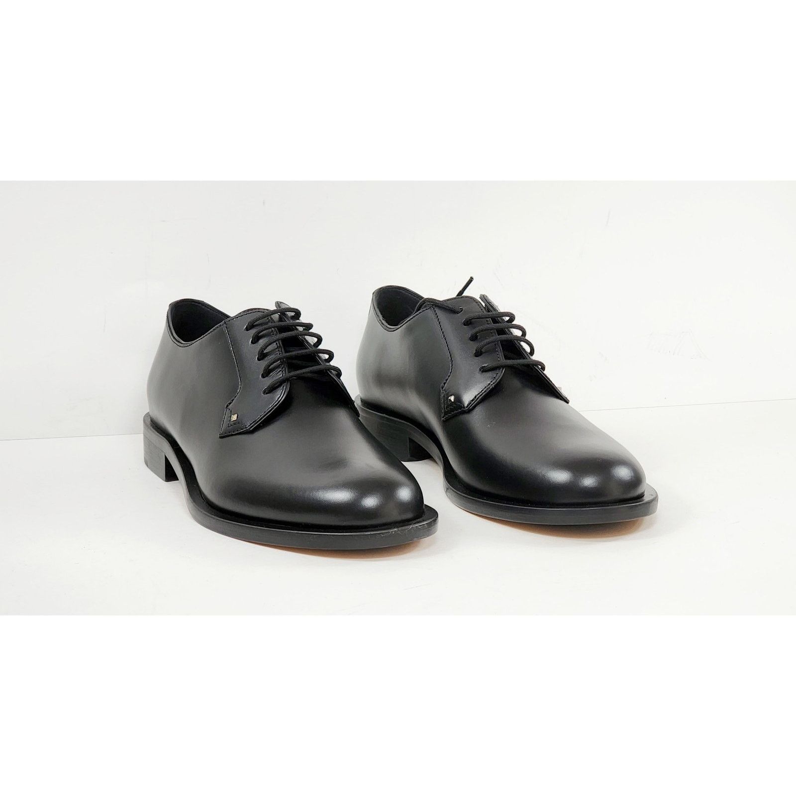 Valentino $825 VALENTINO GARAVANI Leather Derby US8.5 EU38.5 Rockstud. Size US 8.5 / IT 38.5 - 9 Thumbnail