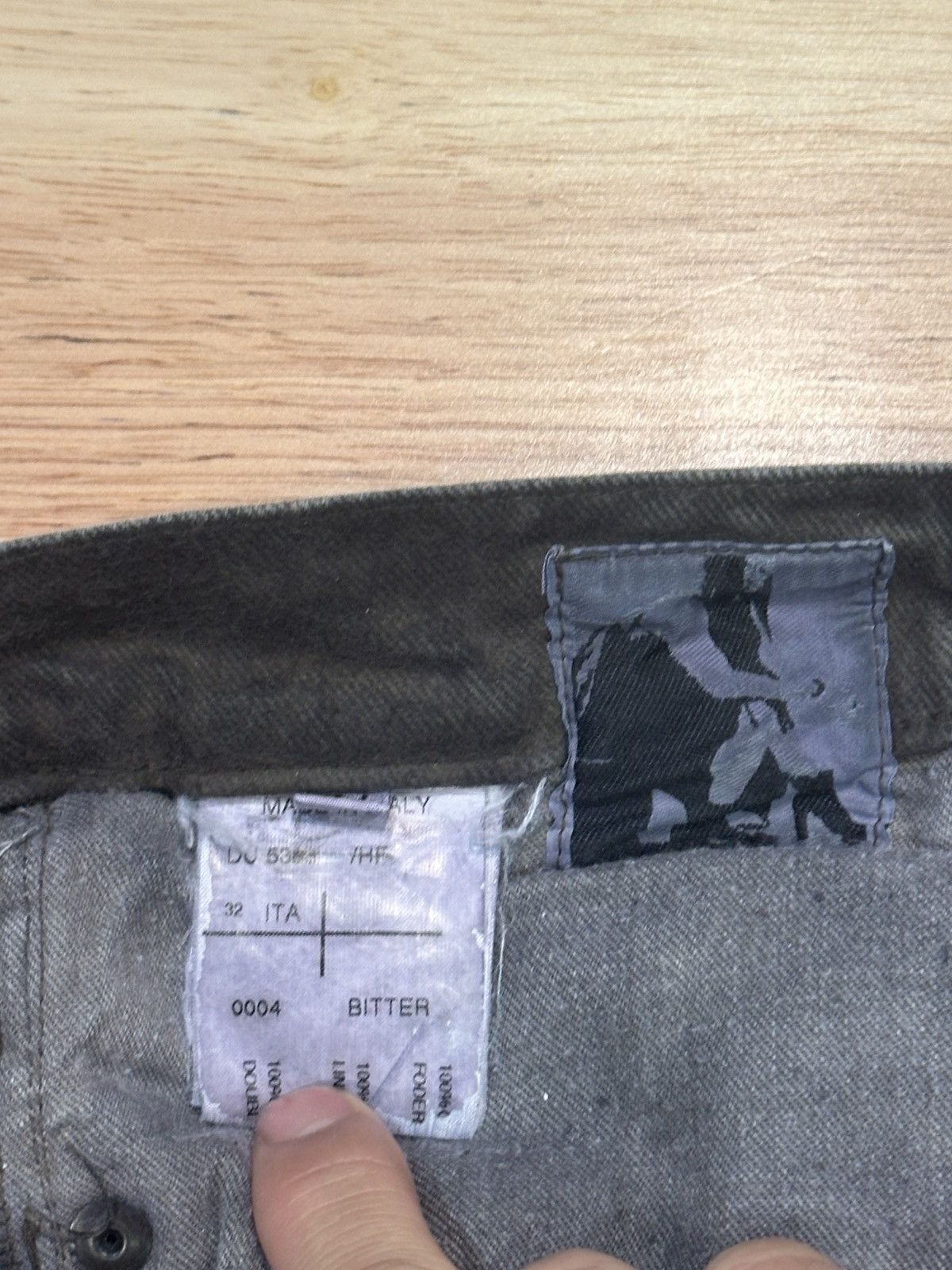 Rick Owens Bitter Washed Detroit Moleskin Jeans 32 Size US 32 / EU 48 - 7 Thumbnail