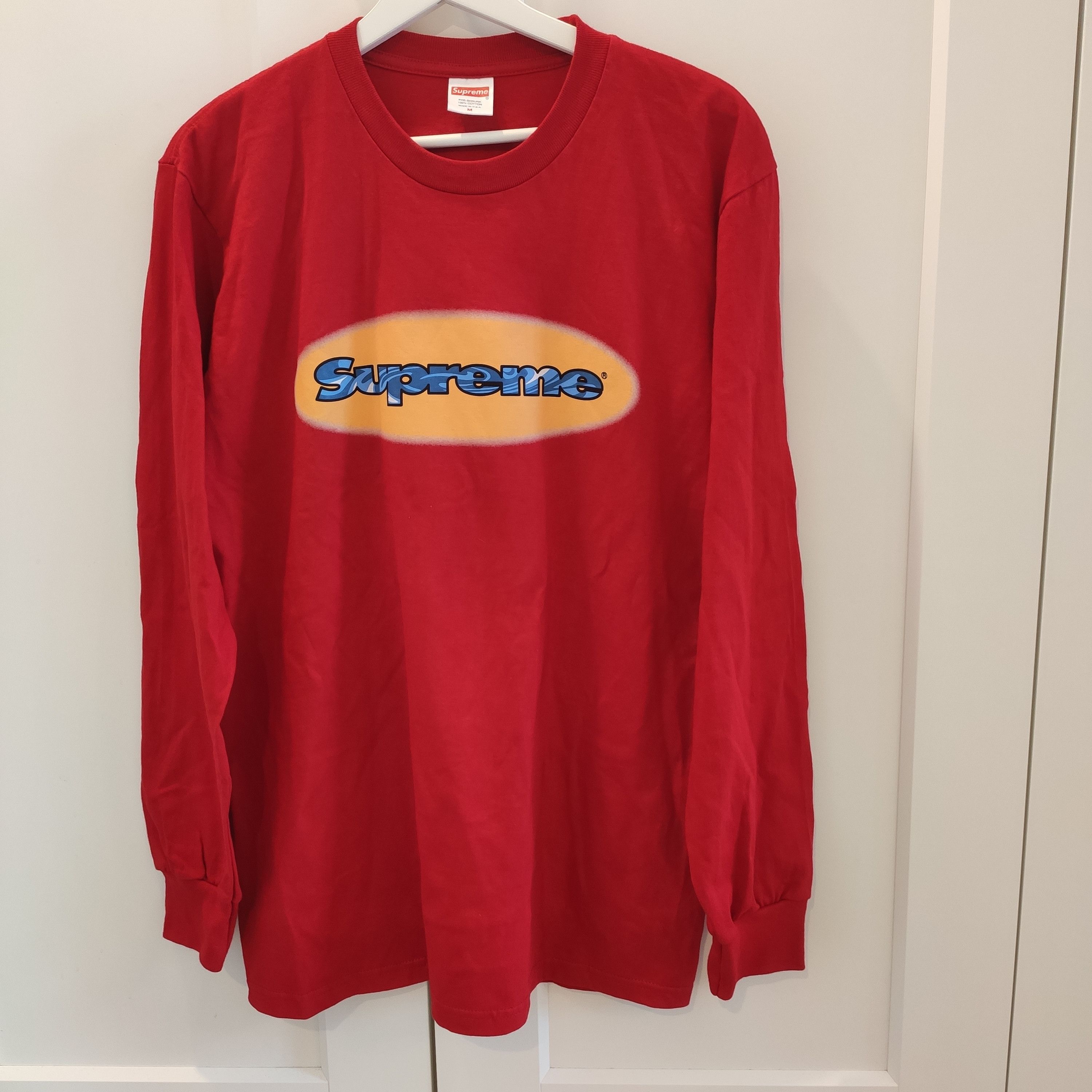 Supreme Supreme Long Sleeve Tee Red, Size M Size US M / EU 48-50 / 2 - 1 Thumbnail