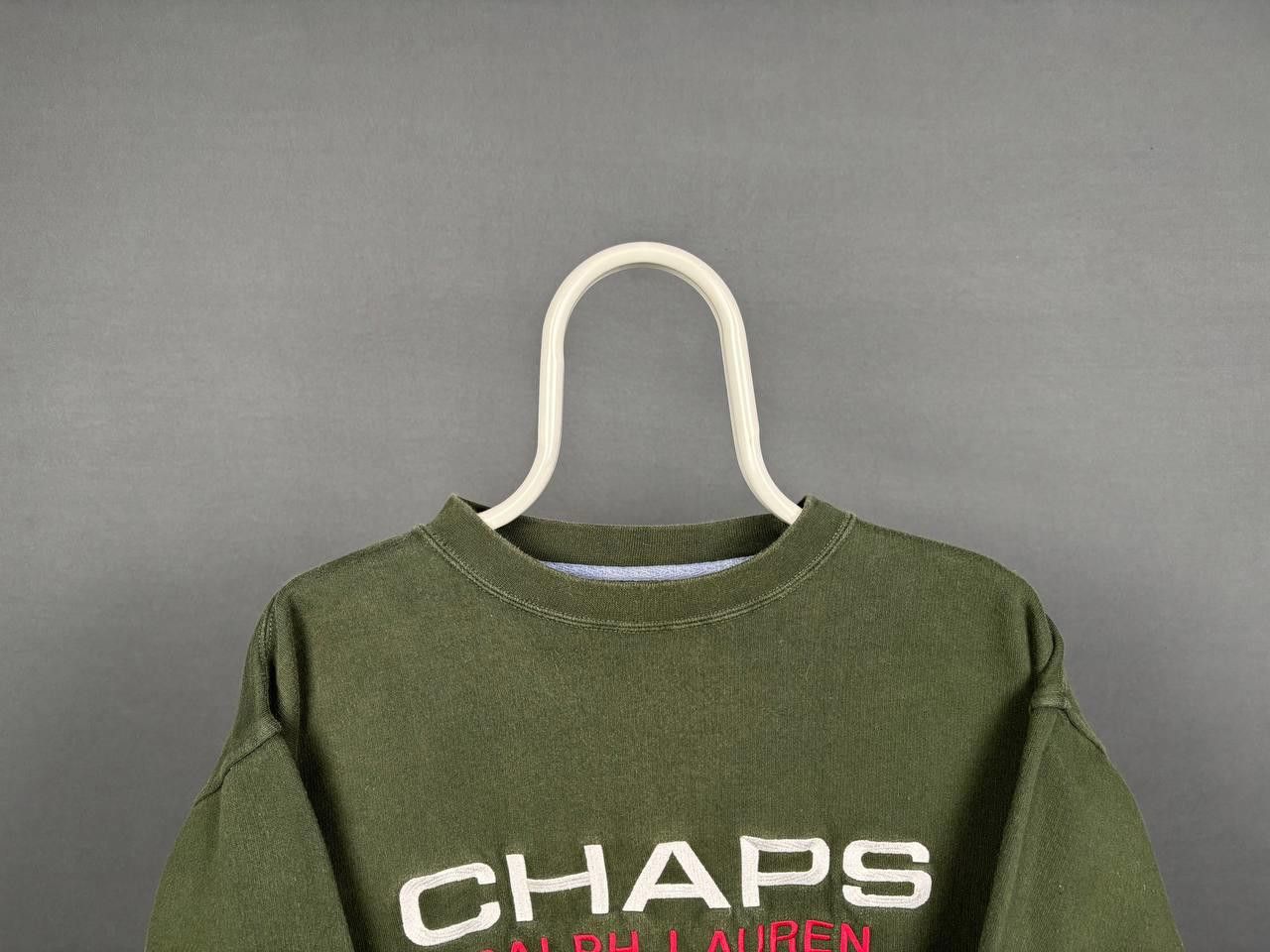Polo Ralph Lauren Ralph Lauren Chaps Sweatshirt Size XL Green Vintage Size US XL / EU 56 / 4 - 2 Thumbnail