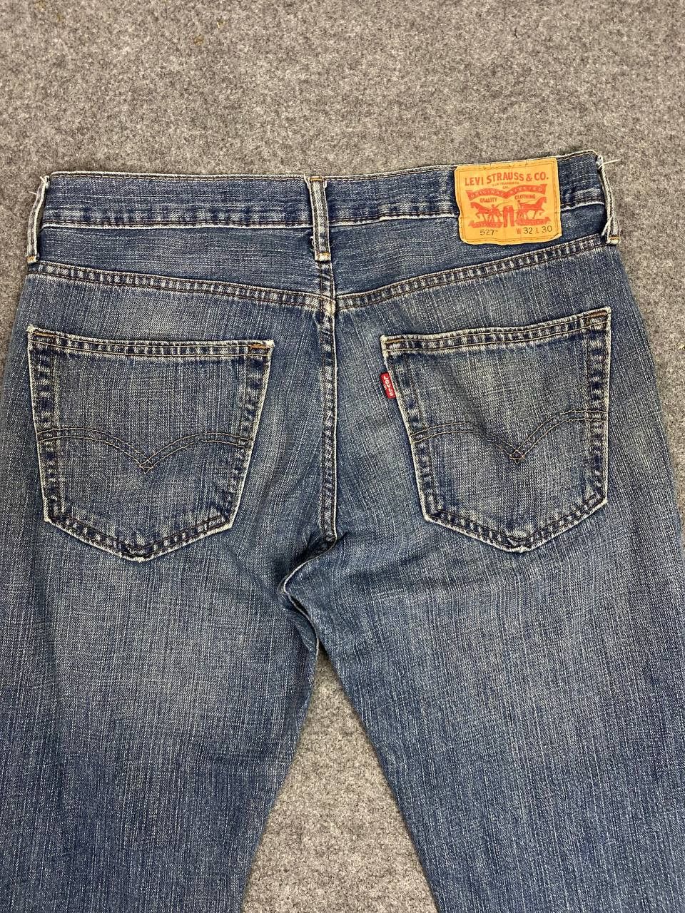 Levi's levis 527 bootcut flare denim nice design Size US 35 - 3 Thumbnail