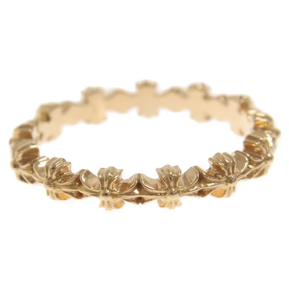 Chrome Hearts Chrome Hearts Tiny E Gold Ring - 8 Size ONE SIZE - 5 Thumbnail