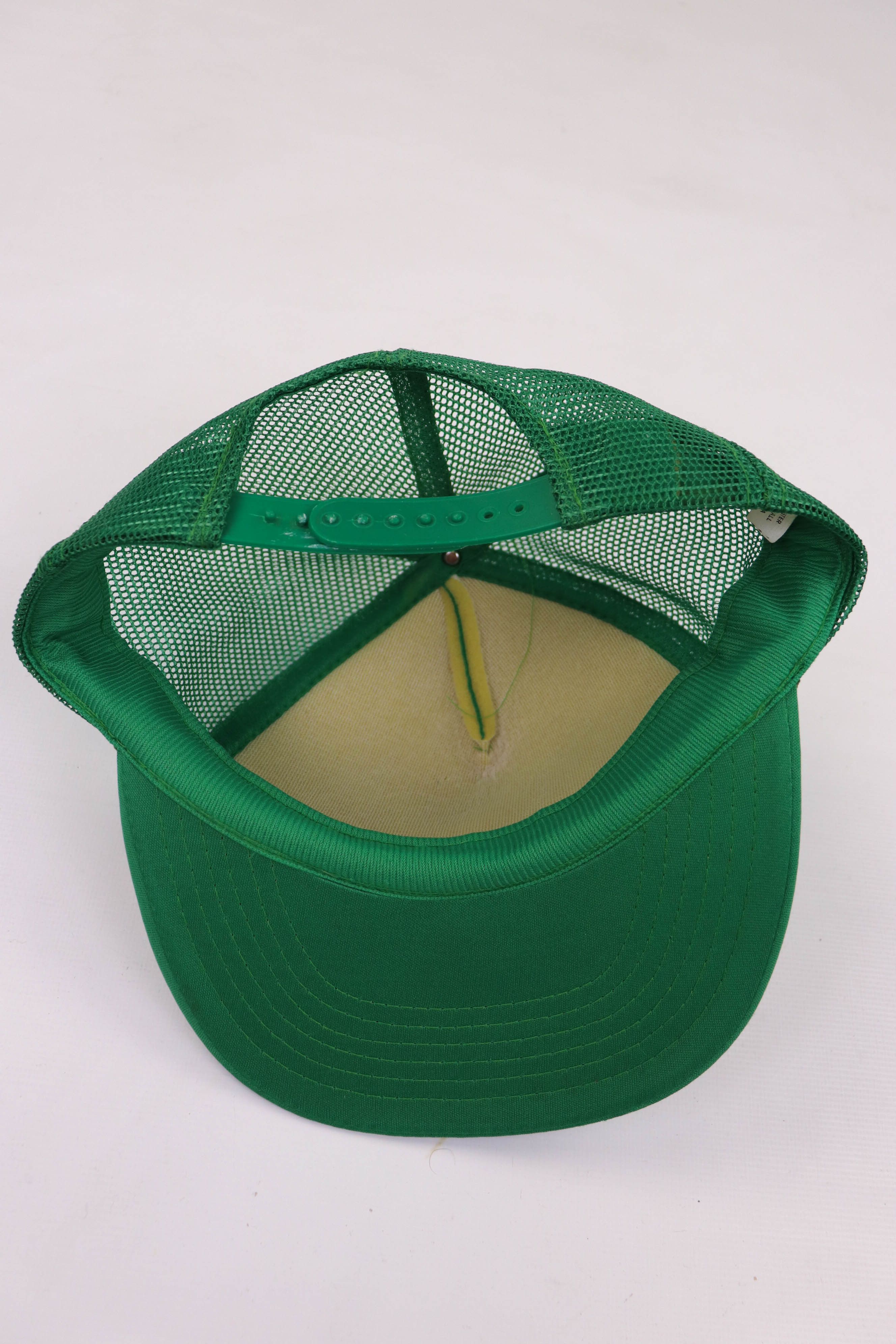John Deere John Deere Vintage 90s Green Workers Trucker Cap Size ONE SIZE - 7 Thumbnail