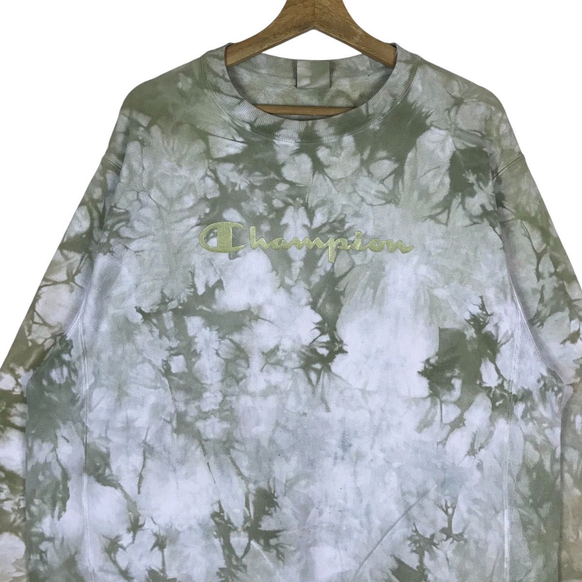 Champion Vintage Champion Spell Out Pullover Jumper Sweatshirt Size US L / EU 52-54 / 3 - 2 Thumbnail