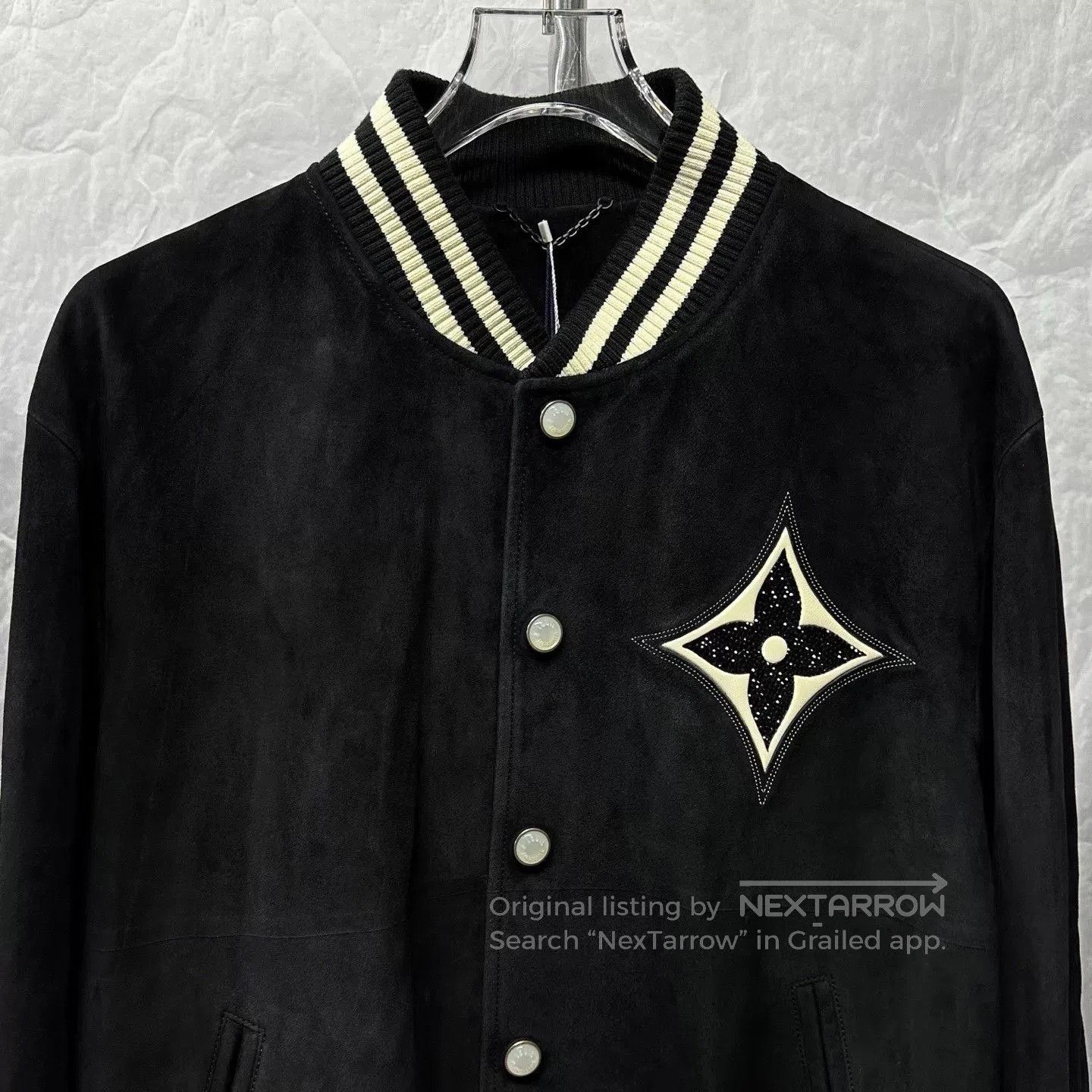 Louis Vuitton louis vuitton fw24 rhinestone baseball jacket. Size US L / EU 52-54 / 3 - 3 Thumbnail