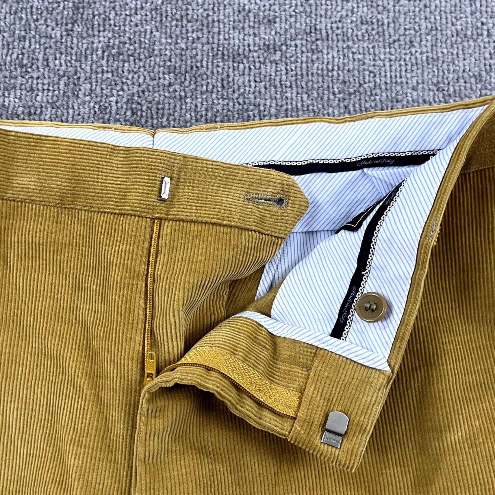 Vintage VINTAGE Ben Silver Charleston Pants Men Size 38 Cotton Chino Straight Pleated Trousers Italy Size US 38 / EU 54 - 6 Thumbnail