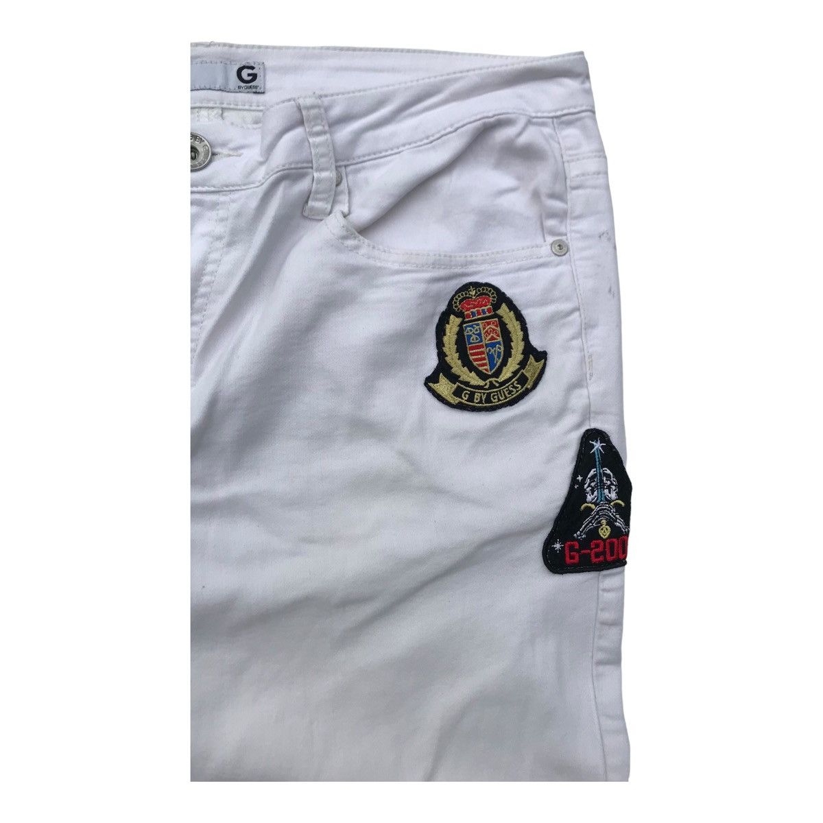 Guess Guess Modern Skinny Casual Pants (STAINS) Size US 35 - 9 Thumbnail