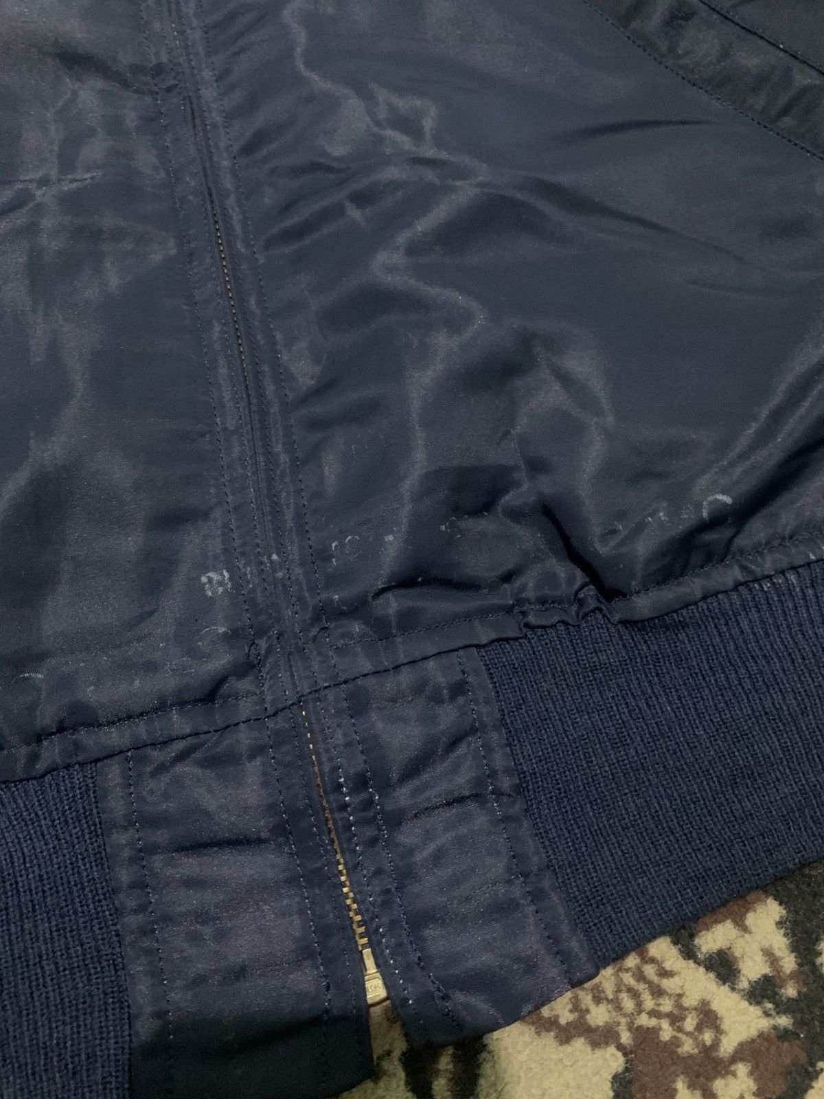 Japanese Brand Vintage 90s Houston MA-1 Bomber Jacket Size US L / EU 52-54 / 3 - 4 Thumbnail