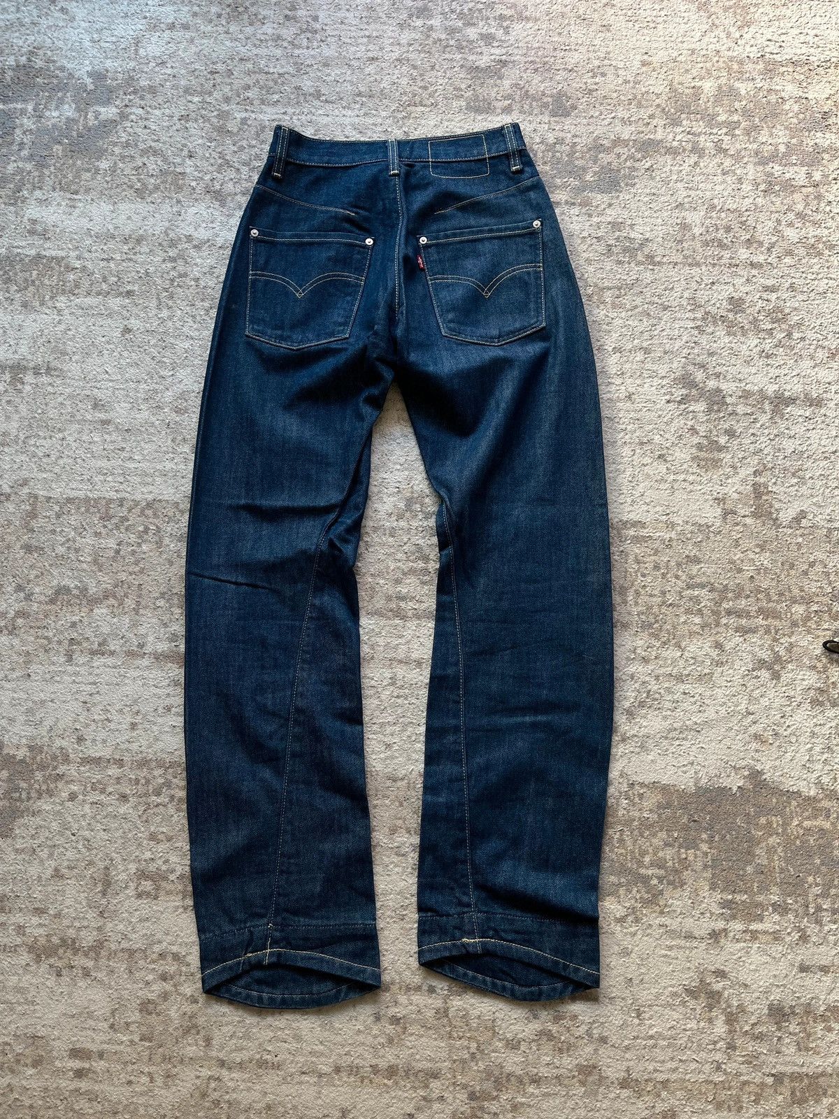 Levi's Levi’s Engineering Sample Blue Star Women’s W 27 2000s Size US 27 - 10 Thumbnail
