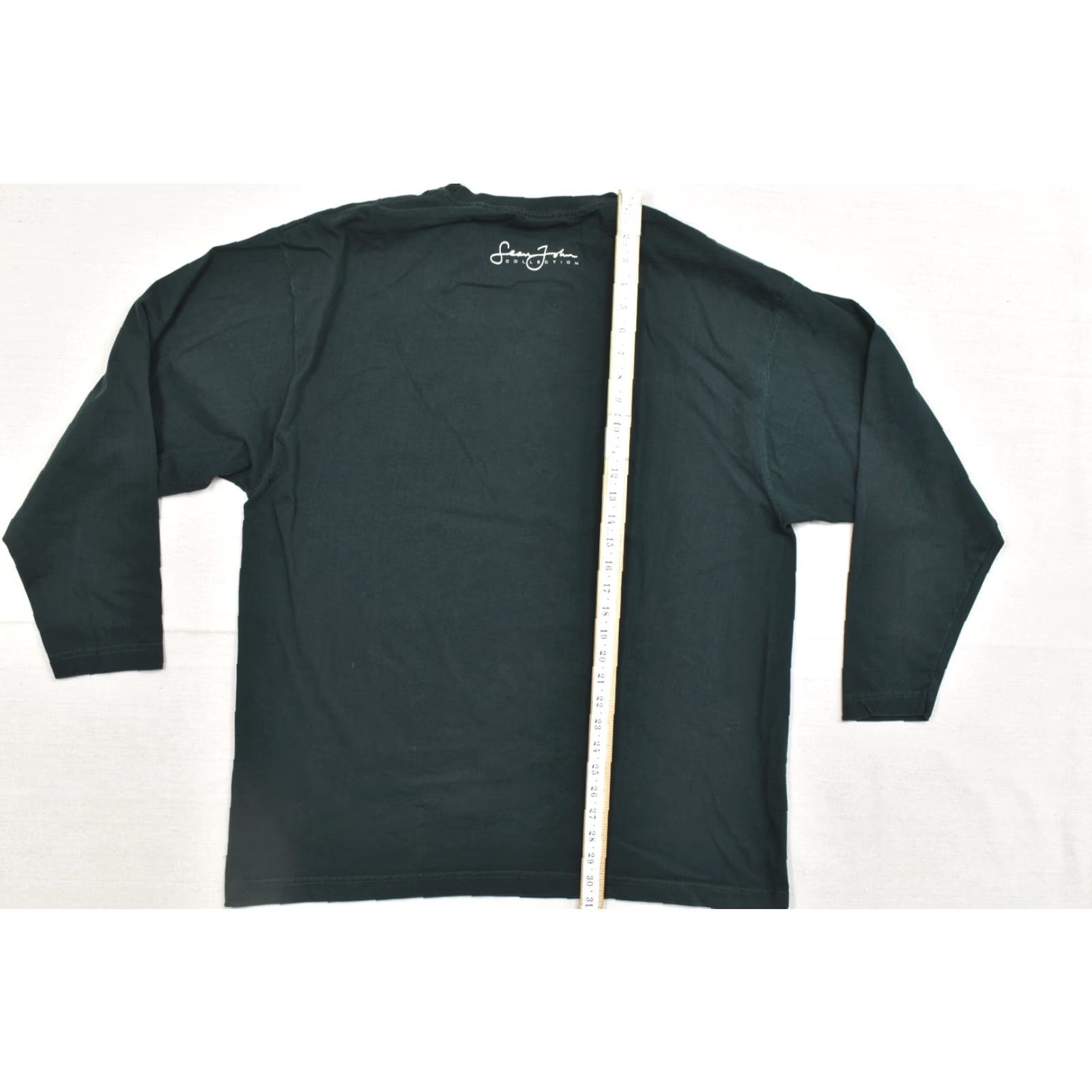 Sean John **SEAN JOHN LONG SLEEVE T-SHIRT MEN XXL BLACK CREW NECK COTTON Y2K** User: SEAN JOHN LONG SLEEVE T-SHIRT MEN XXL BLACK CREW NECK COTTON Y2K Size US XXL / EU 58 / 5 - 4 Thumbnail