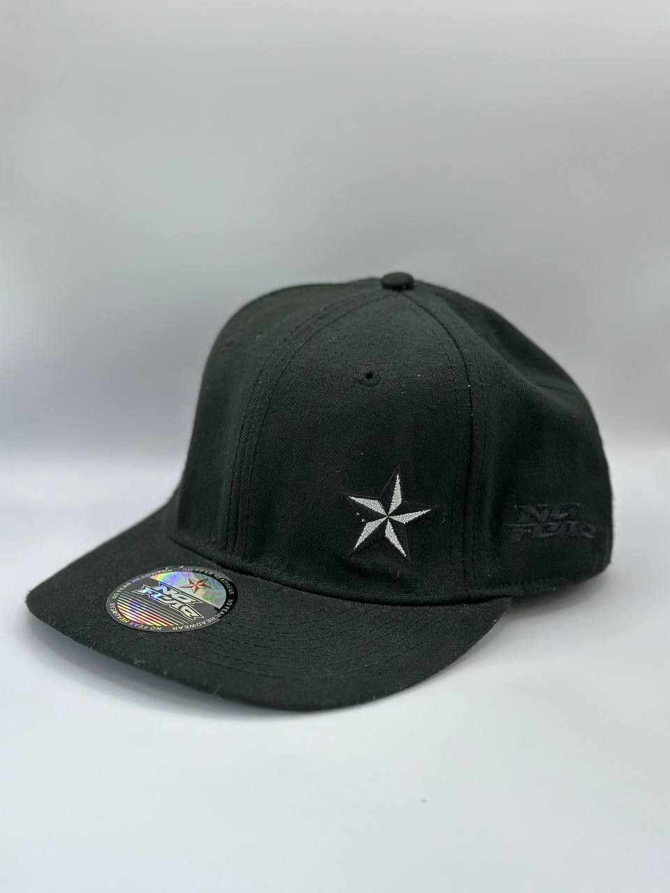 No Fear Vintage No Fear Black Snapback Cap Star Embroidered Logo S/M Size ONE SIZE - 2 Thumbnail
