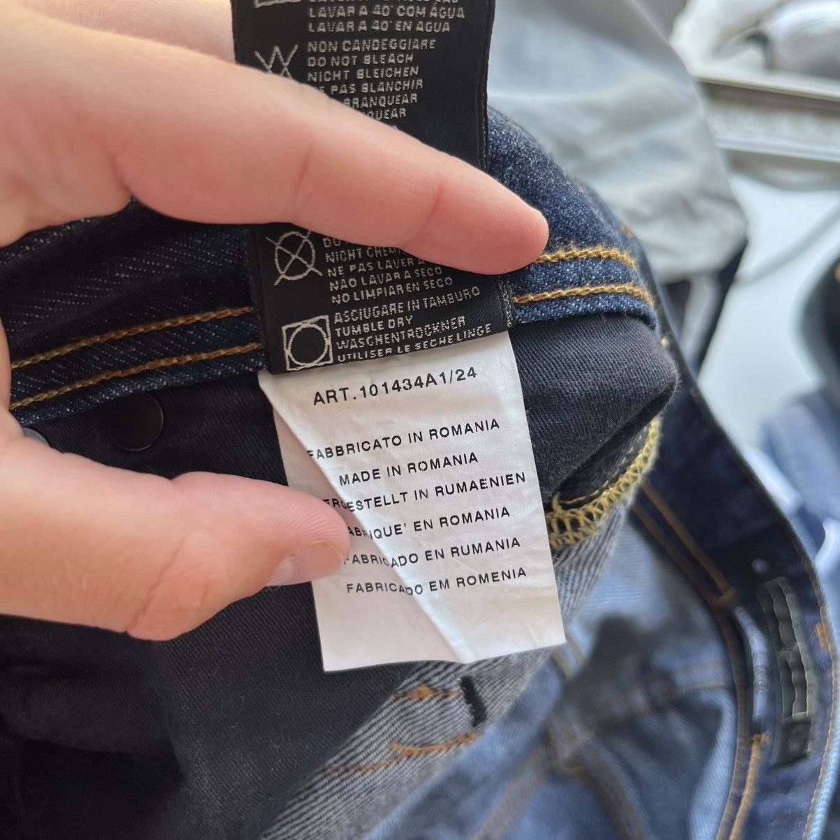 Stone Island Rare Jeans Stone Island Denim Luxury Vintage Size US 30 / EU 46 - 13 Thumbnail