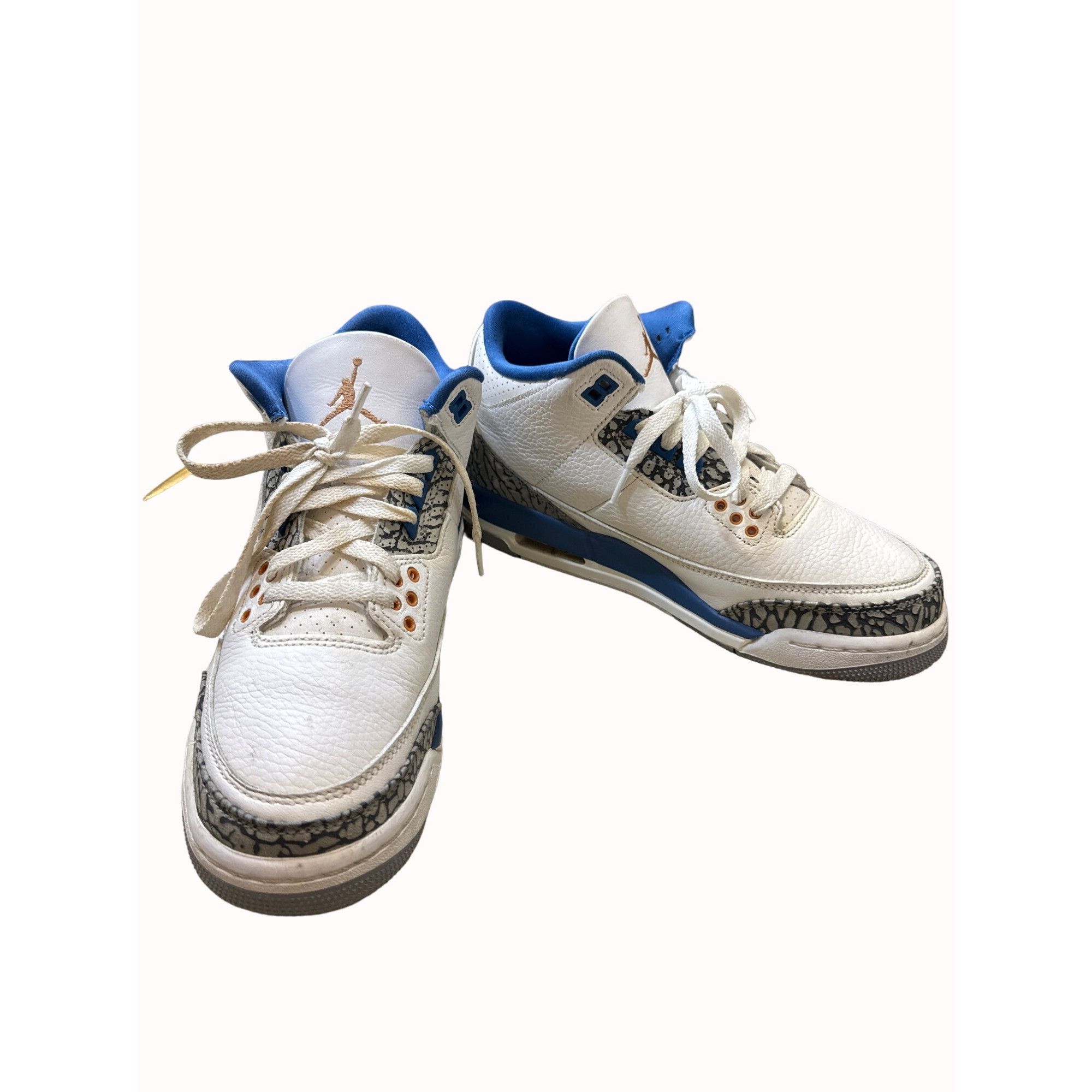 Nike Nike AIR Jordans 3 Retro Washington Wizards boys/girls white Size US 7 / EU 40 - 2 Thumbnail