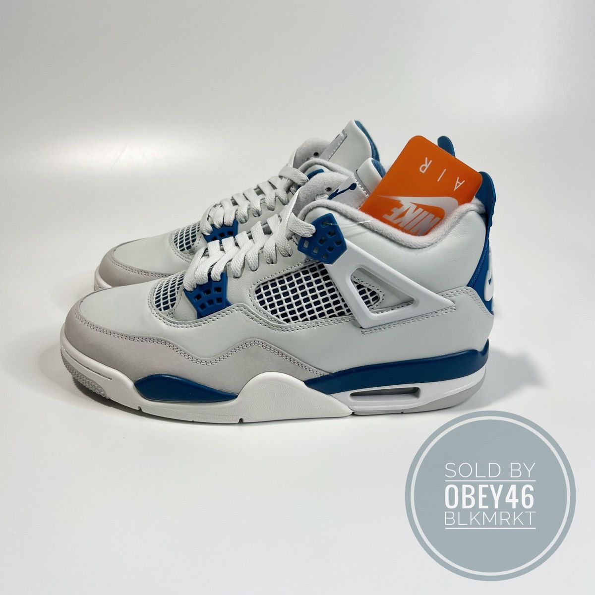 Air Jordan Retro Military Industrial Blue