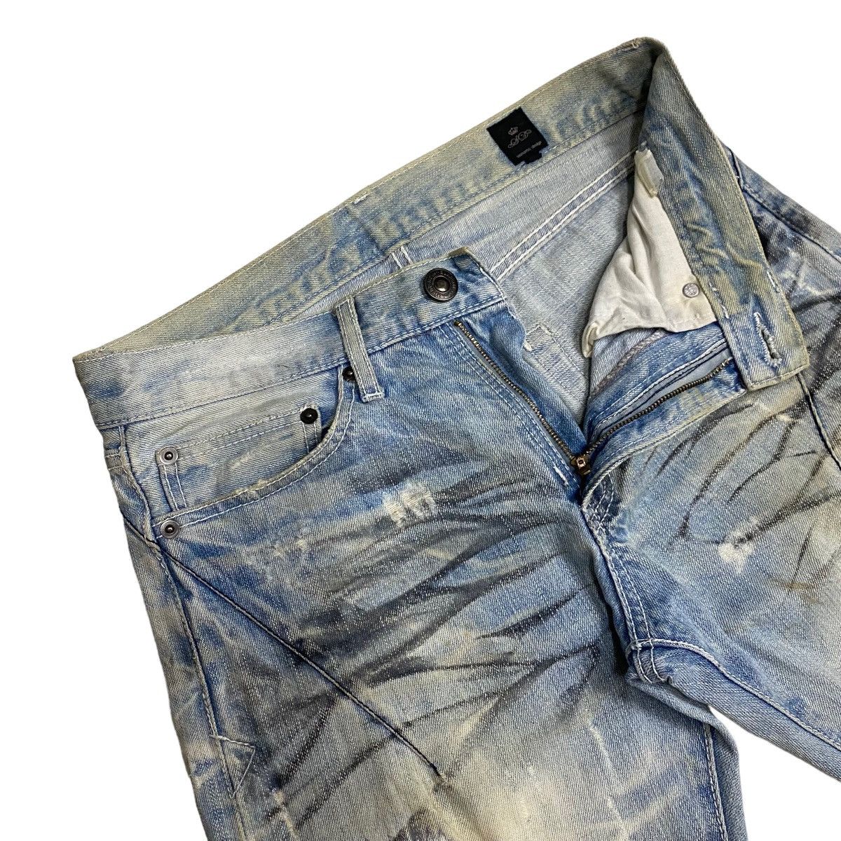 Japanese Brand × semanticdesign Semantic Design Punk style distressed denim Size US 30 / EU 46 - 6 Thumbnail