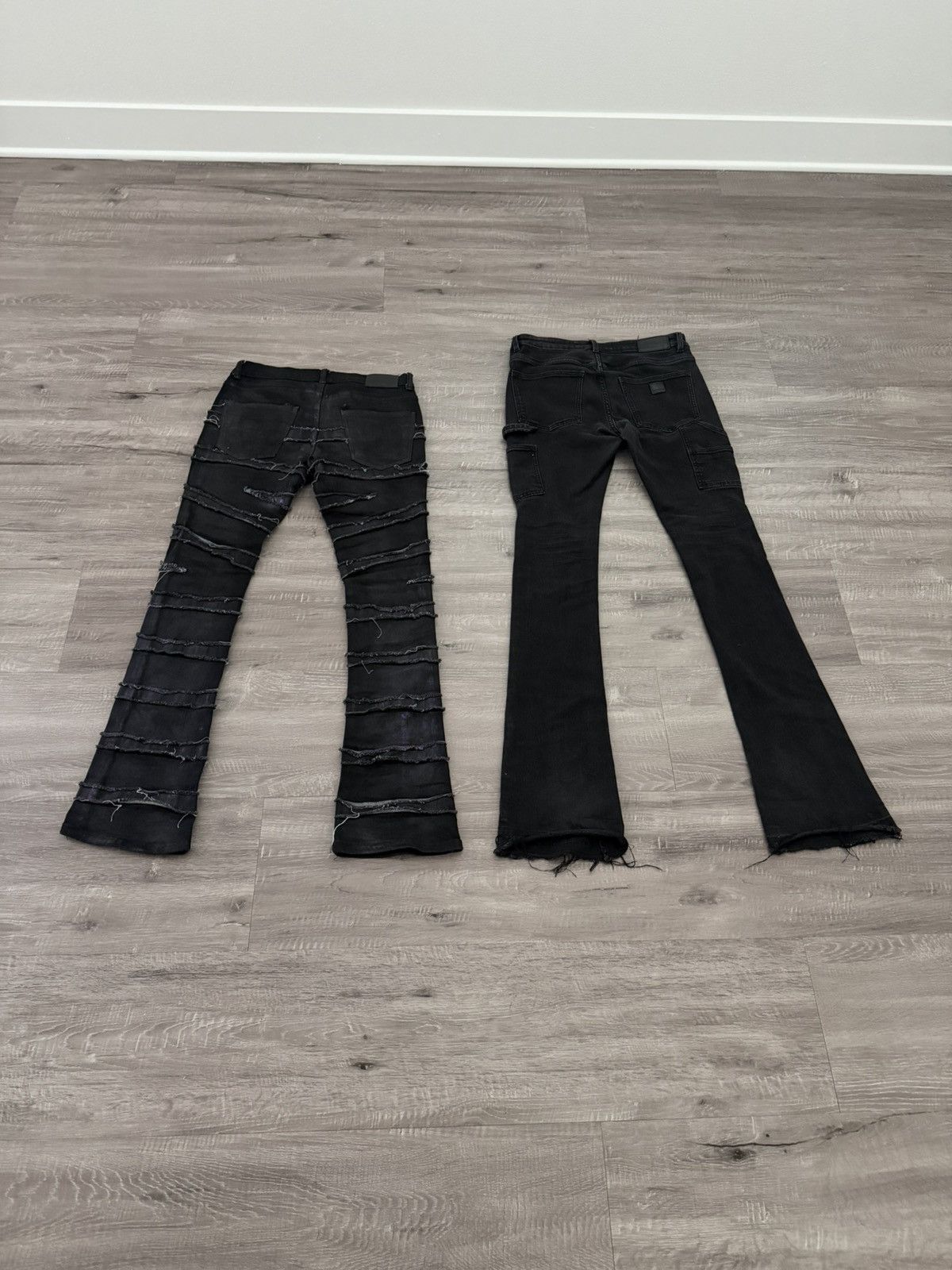 Valabasas Valabasas Men's Distressed Stacked Jeans Size 30 & 32 Size US 30 / EU 46 - 2 Thumbnail
